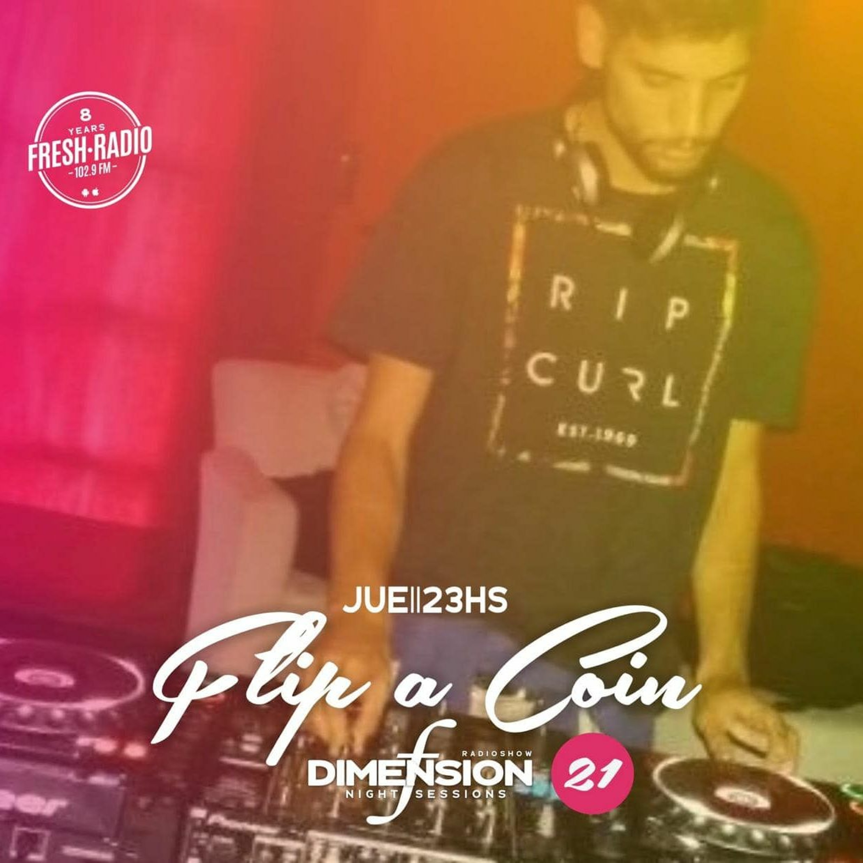 F DIMENSION EP 21 FEAT FLIP A COIN