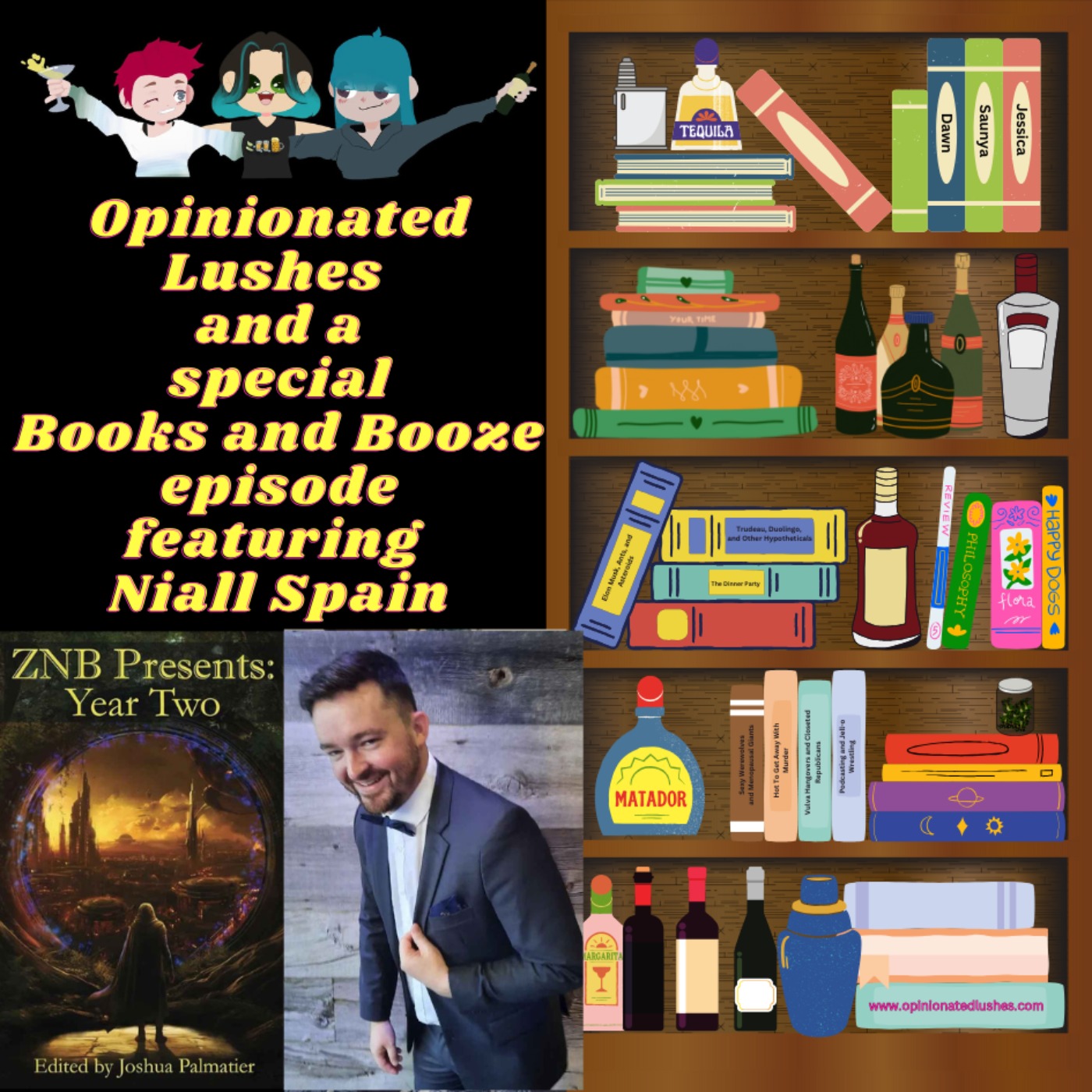 Books and Booze w/ Niall Spain