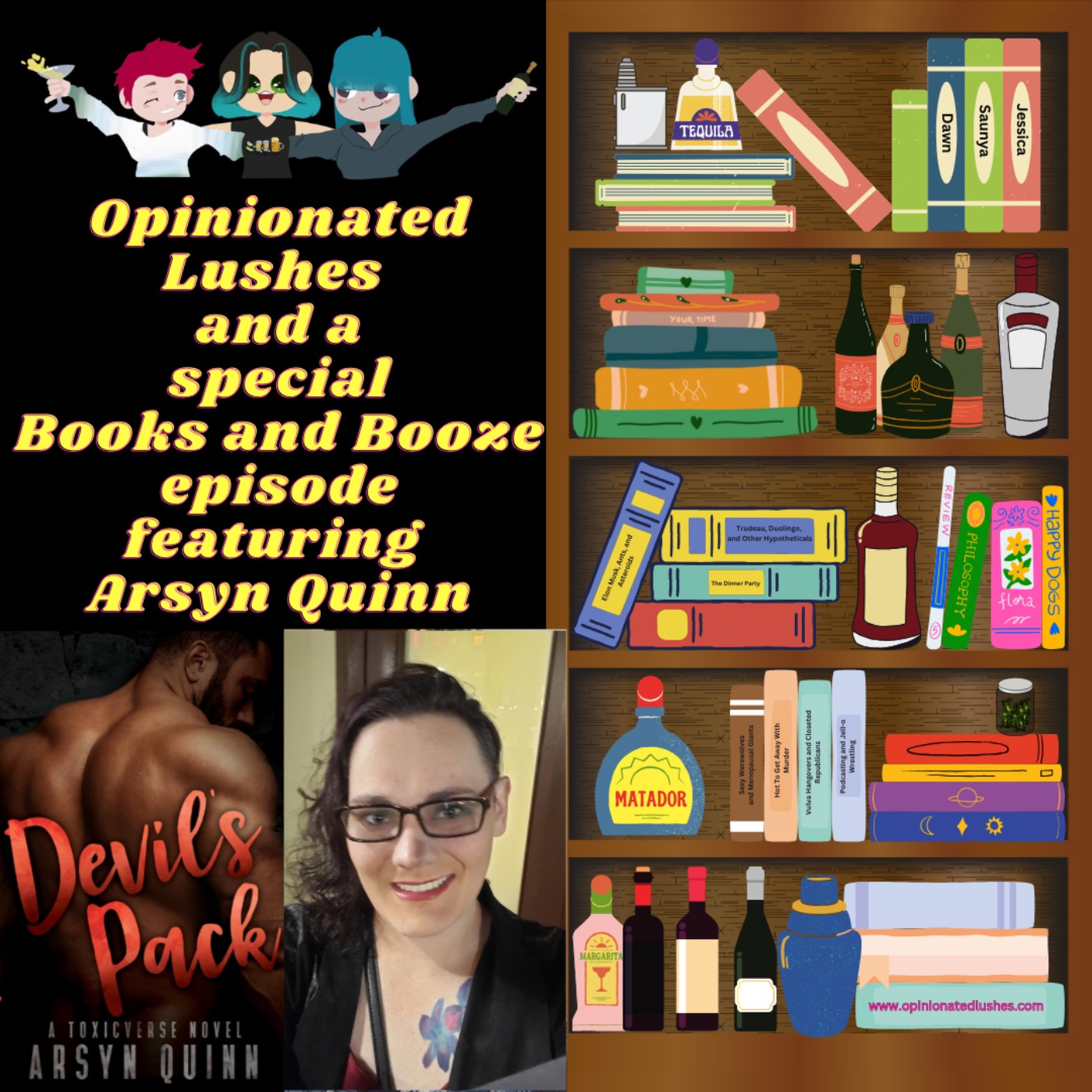Books and Booze w/ Arsyn Quinn