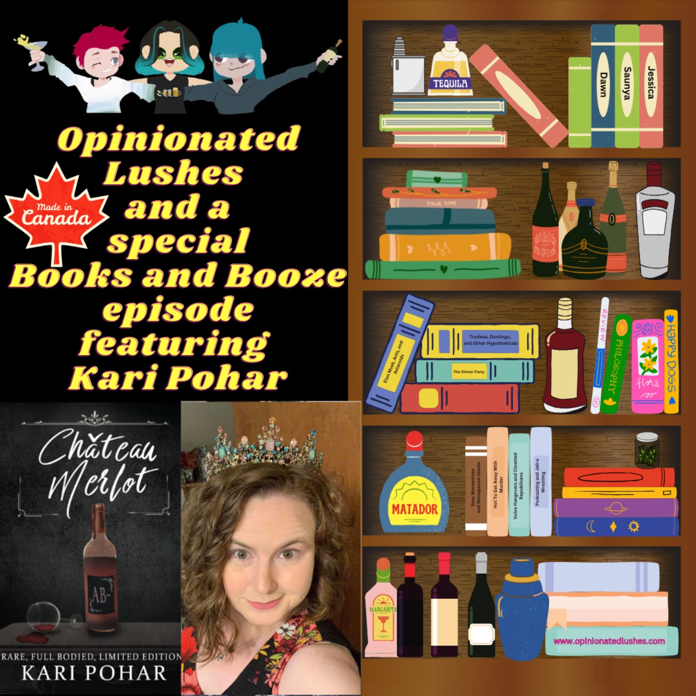 Books and Booze w/ Kari Pohar