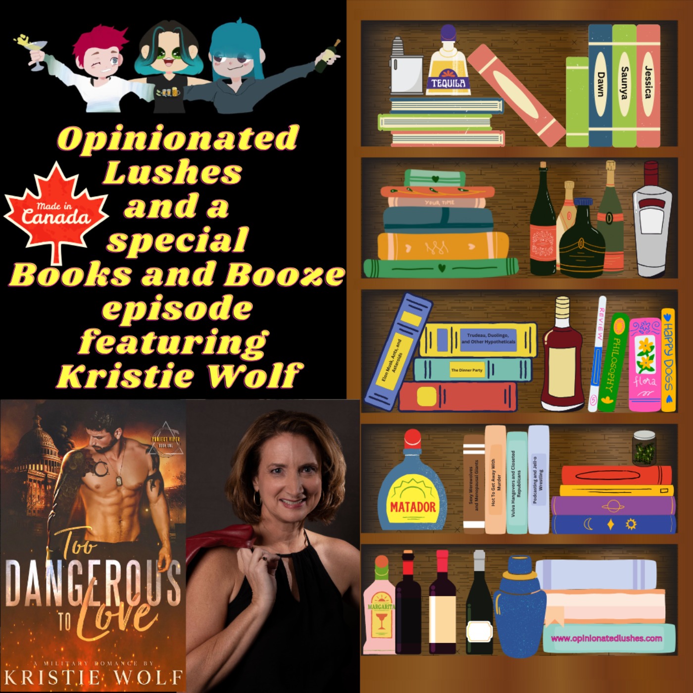 Books and Booze w/ Kristie Wolf