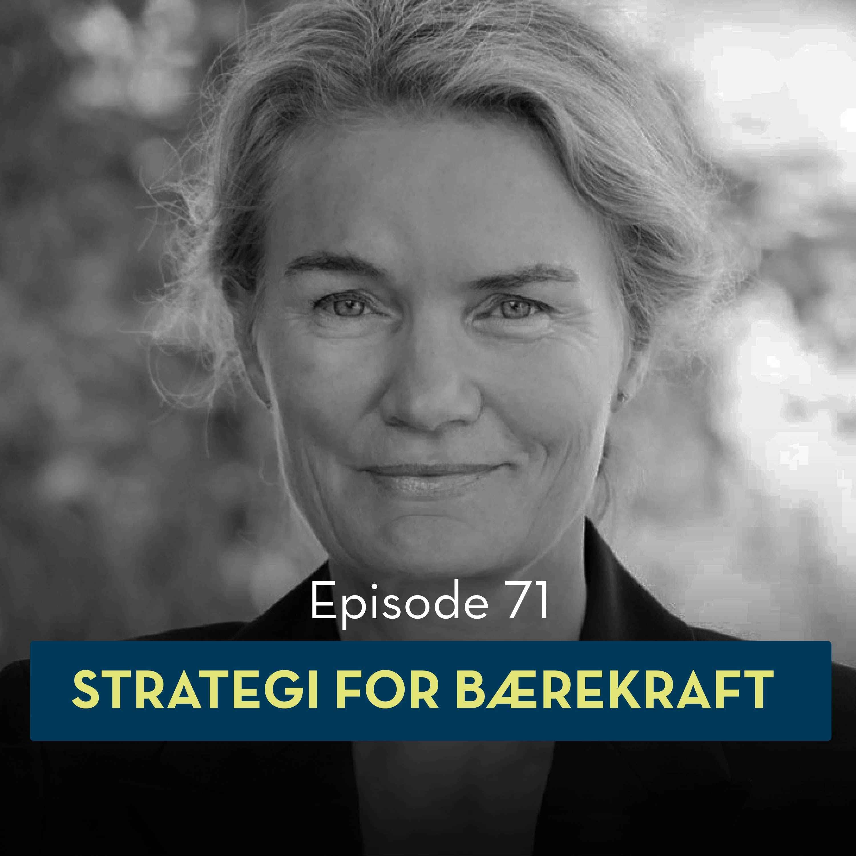 71: Strategi for bærekraft, med Caroline Ditlev-Simonsen