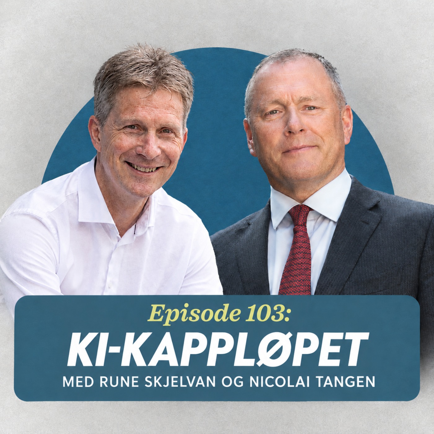 KI-kappløpet, med Rune Skjelvan og Nicolai Tangen