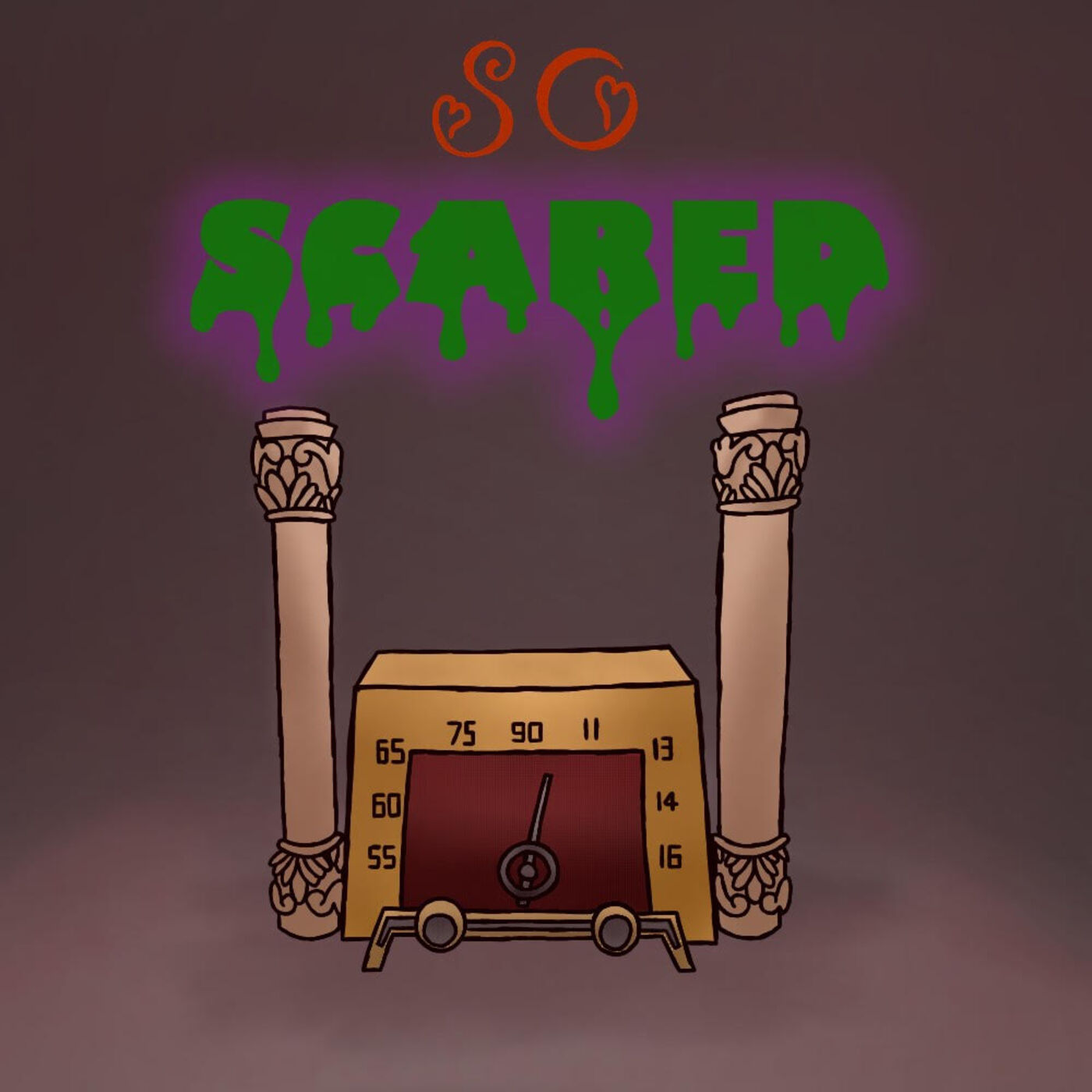 cover art for Episode 13: A So Scared Before Christmas
