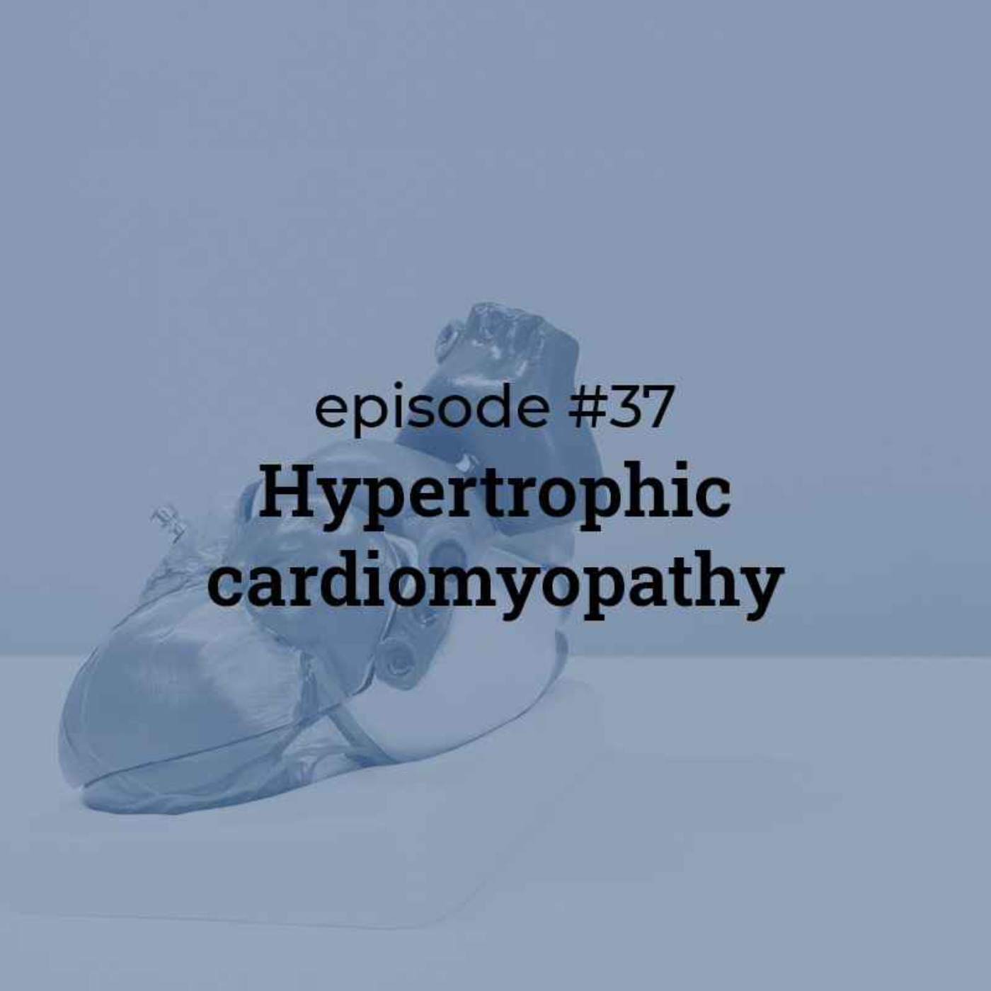 #37 Hypertrophic cardiomyopathy