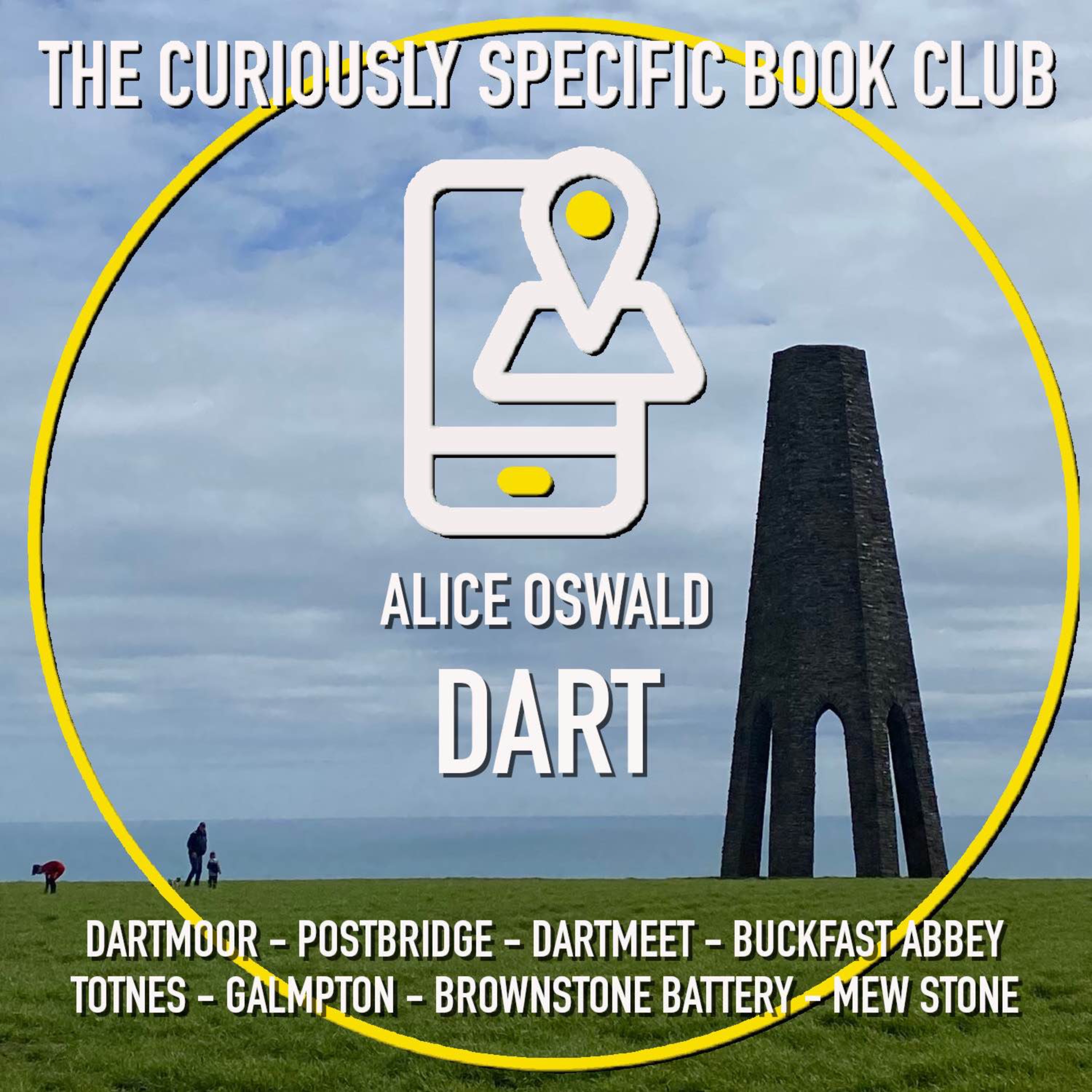 cover art for Alice Oswald’s DART Part 2: from Buckfast Abbey to the Mew Stone via a derelict dairy and a boatyard