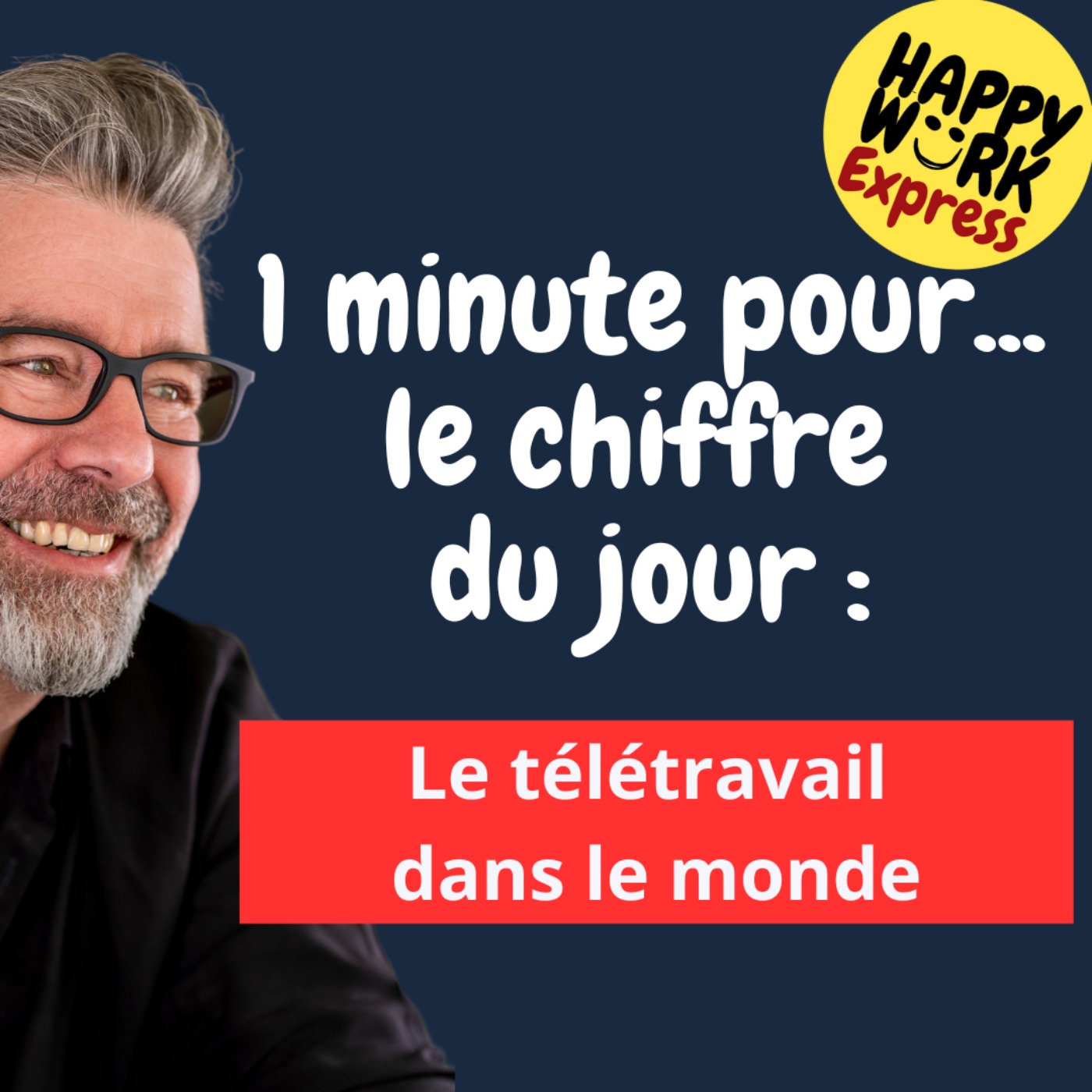 #1166 - Le chiffre du jour - le télétravail dans le monde