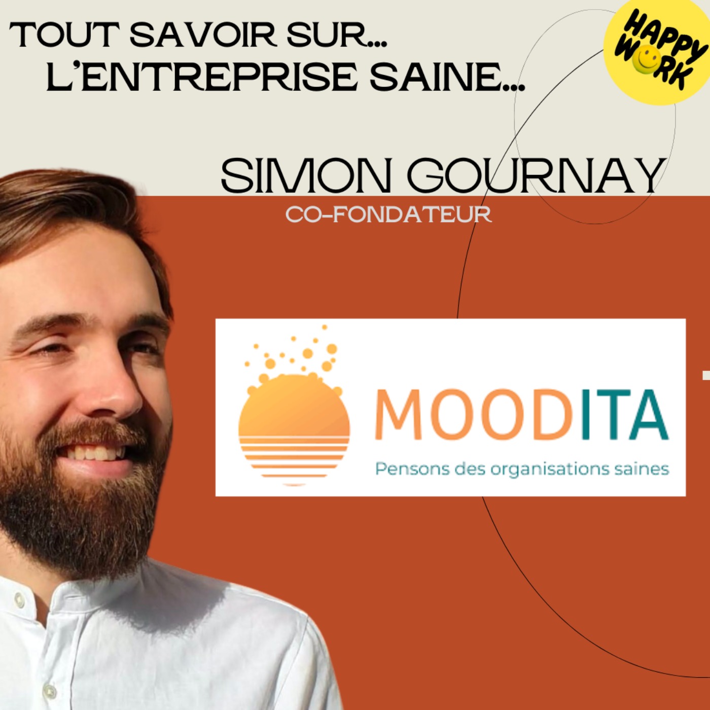 cover art for #1234 - Tout savoir sur... l'entreprise saine - entretien avec Simon Gournay - Co-fondateur de Moodita