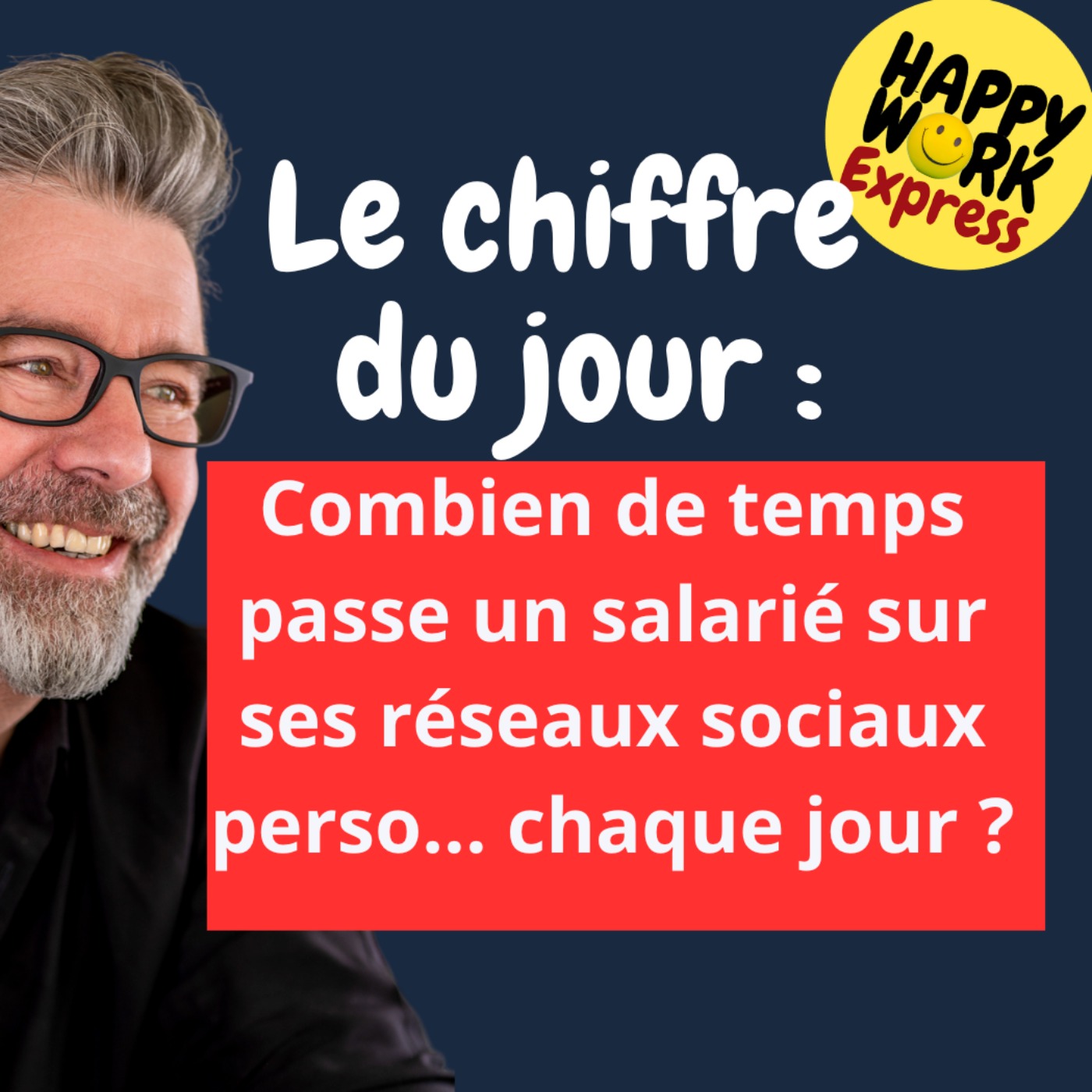 #1509 - Combien de temps passe un salarié sur ses réseaux sociaux perso... chaque jour ?
