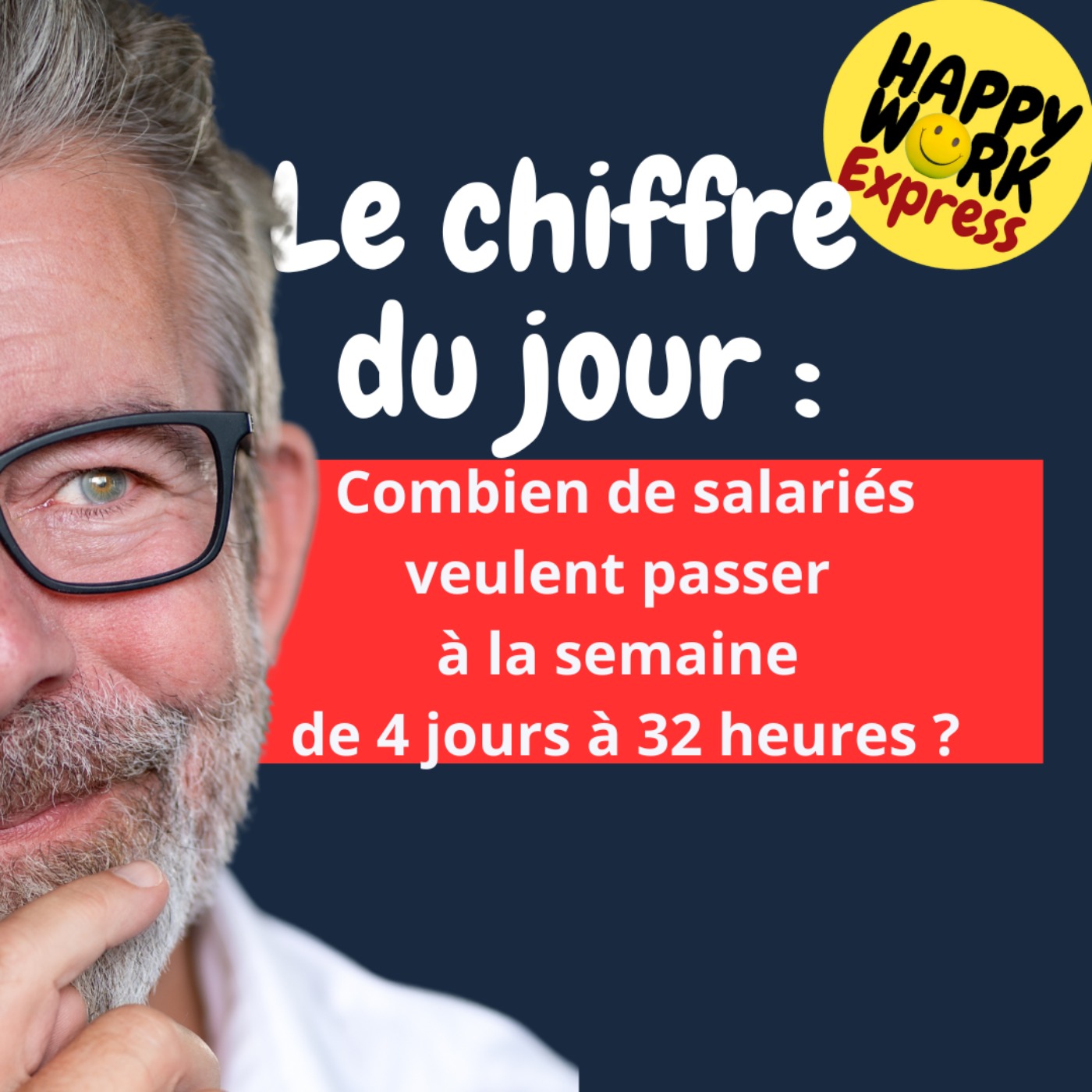 #1756 - Combien de salariés veulent passer  à la semaine  de 4 jours à 32 heures ?