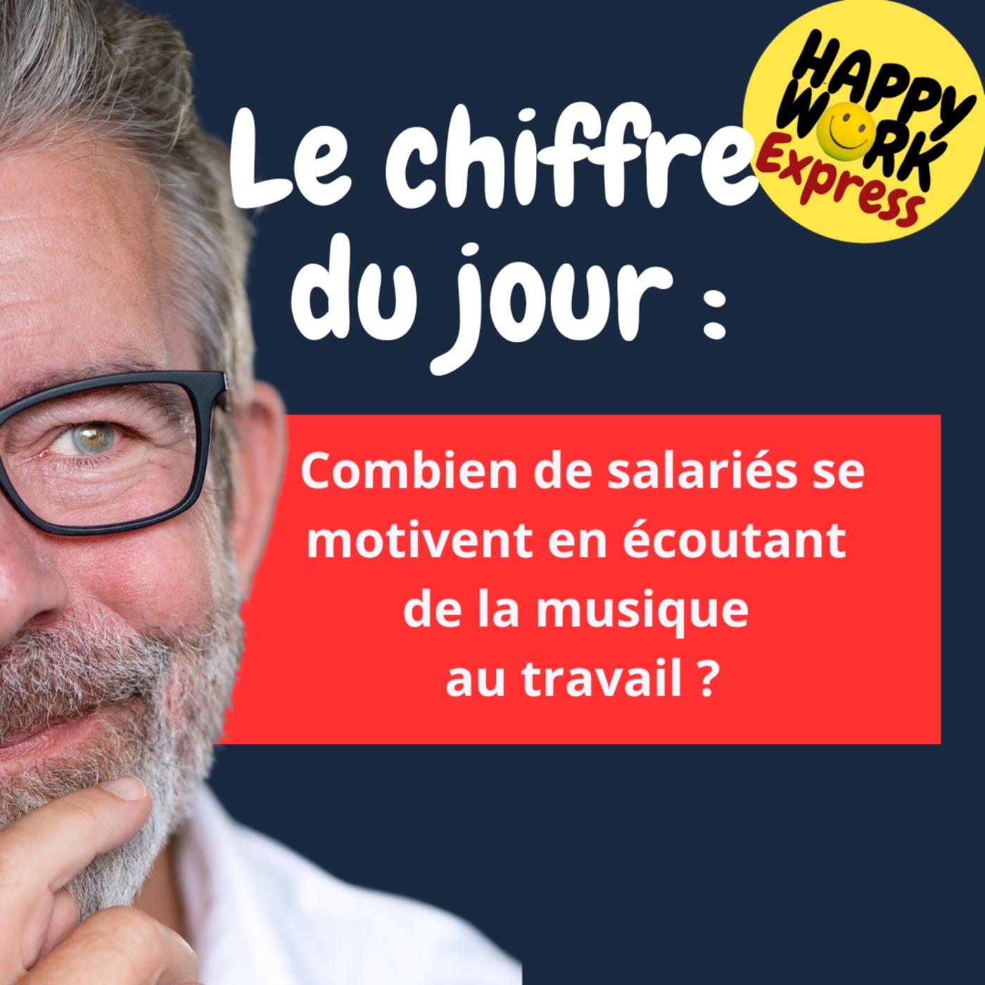 Happy Work - Bien-être au travail et management bienveillant - #1937 - Combien de salariés se motivent en écoutant  de la musique  au travail ?