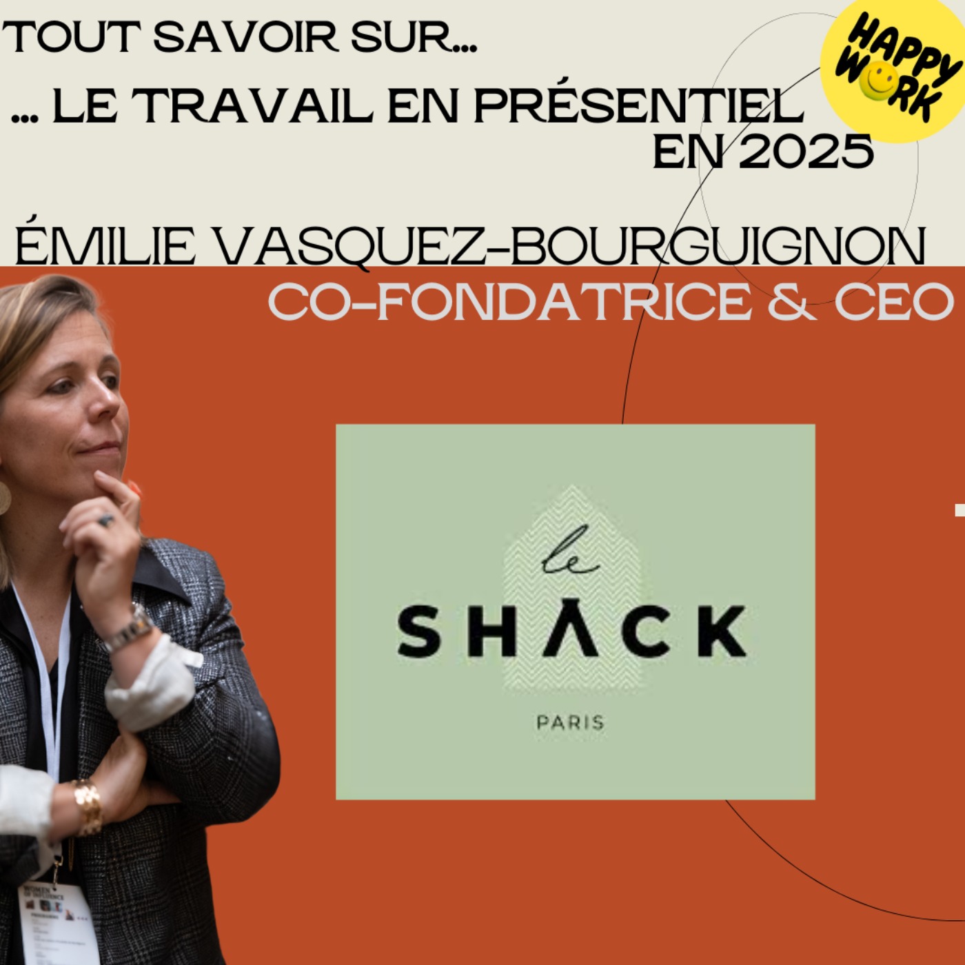 #2007 - Tout savoir sur... Le travail en présentiel en 2025 - Entretien avec Émilie Vasquez-Bourguignon - Co-Fondatrice et CEO du Shack