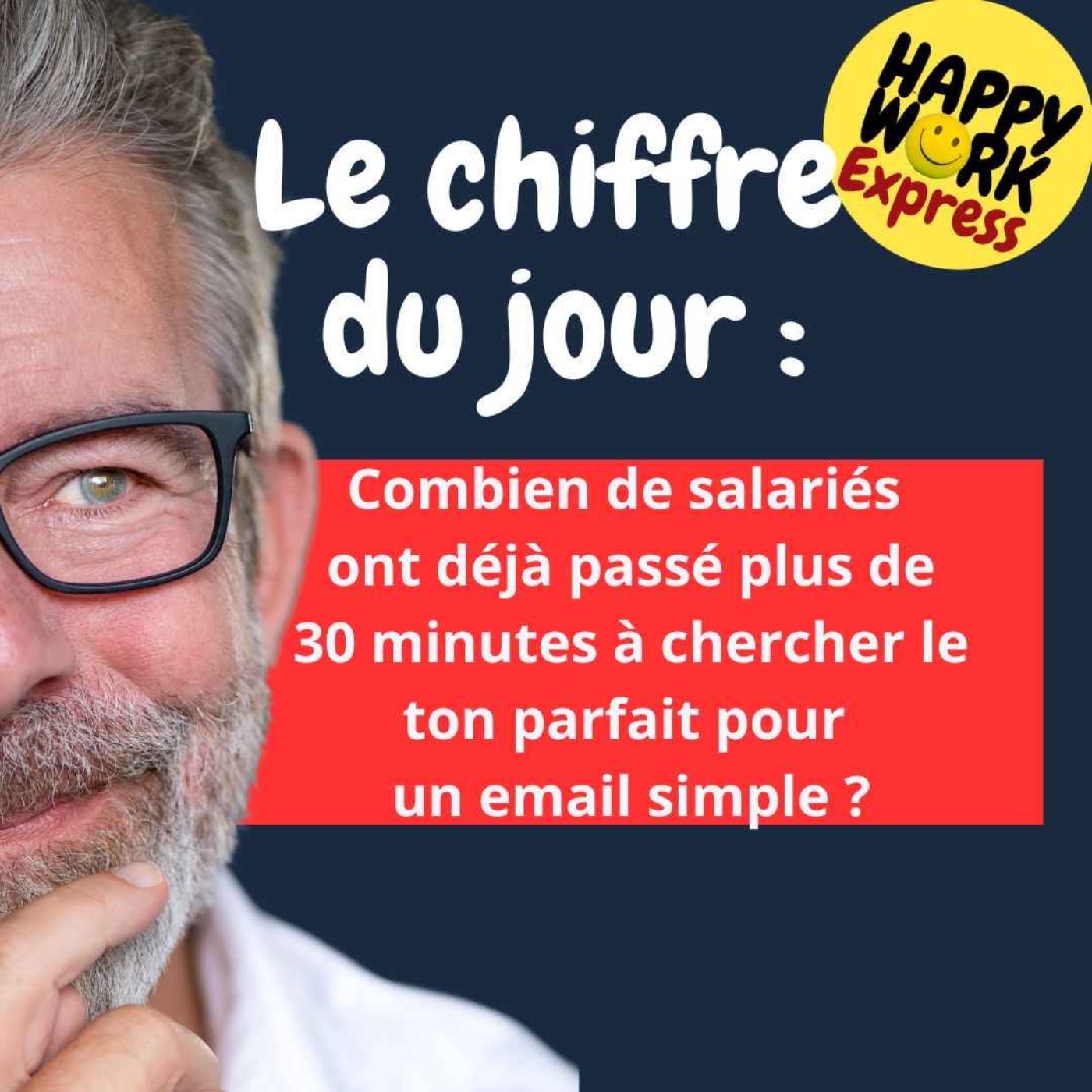 2163 - Combien de salariés  ont déjà passé plus de 30 minutes à chercher le ton parfait pour un email simple ?