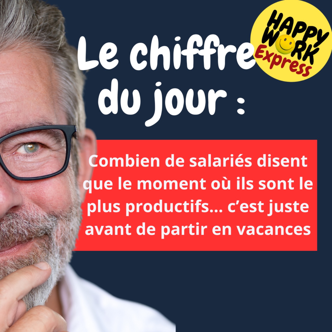 #2409 - Combien de salariés disent que le moment où ils sont le plus productifs… c’est juste avant de partir en vacances