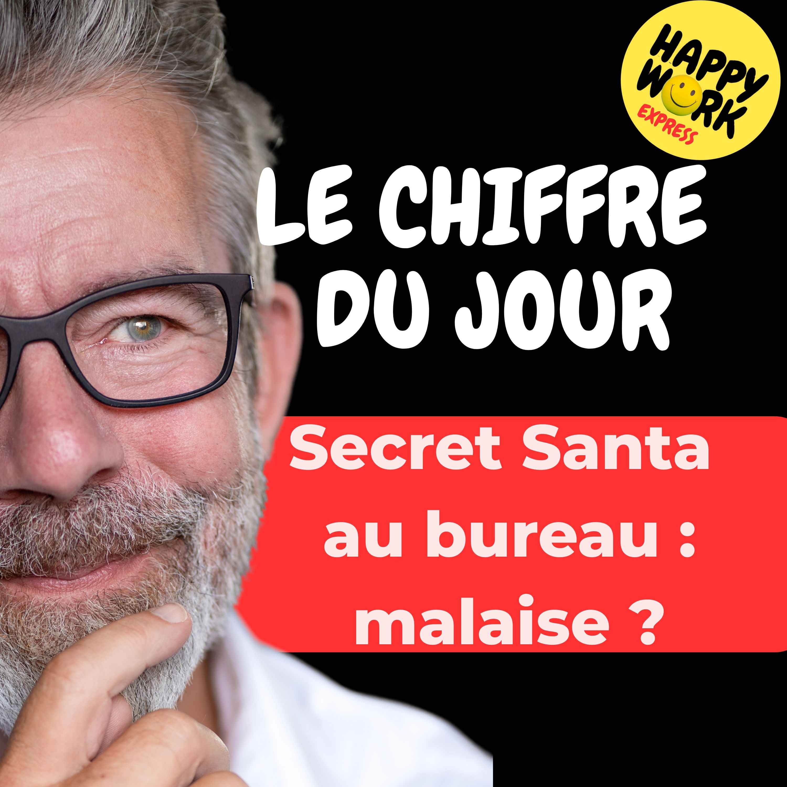 Combien de salariés déclarent que le “Secret Santa” au bureau les met mal à l’aise
