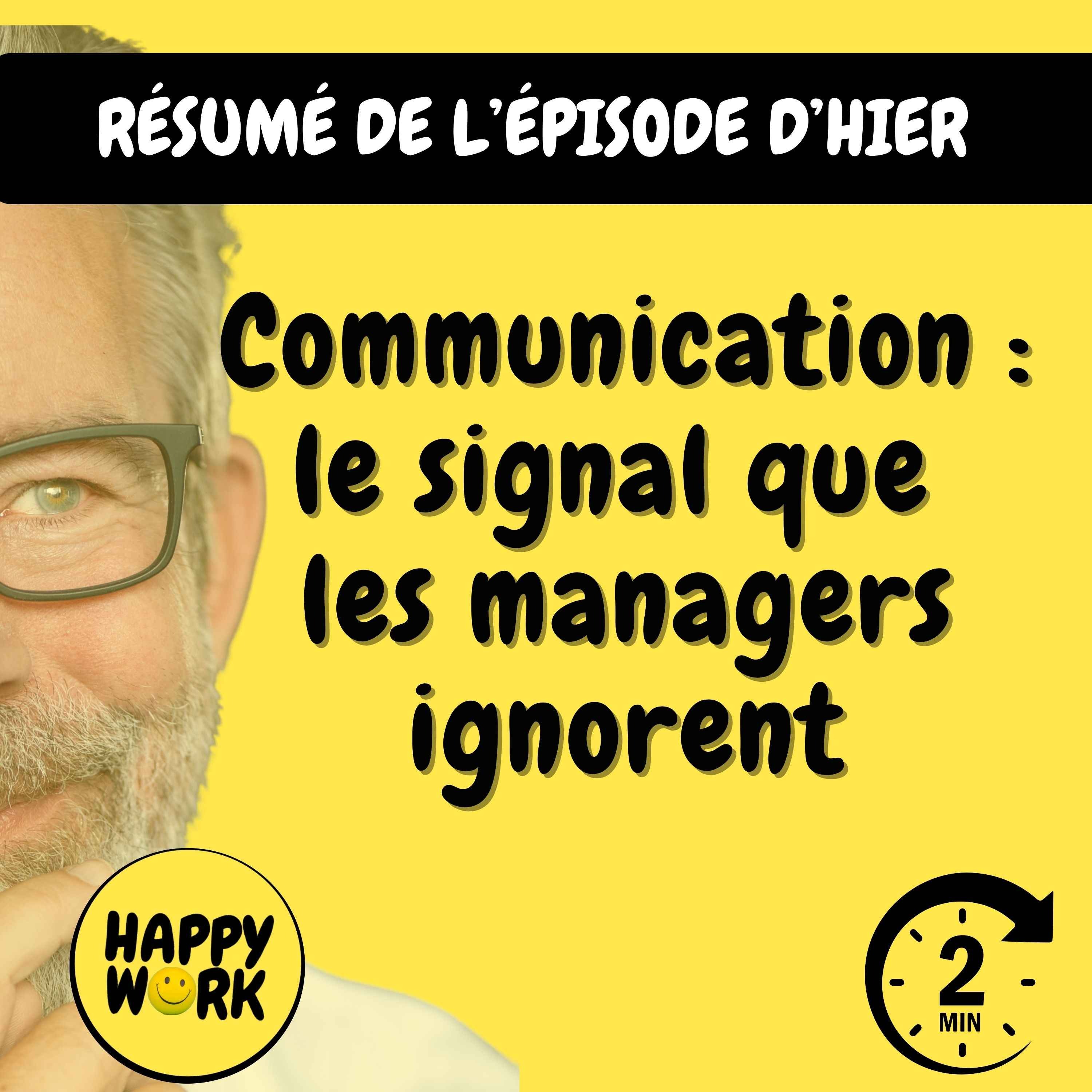 Communication : le signal que les managers ignorent