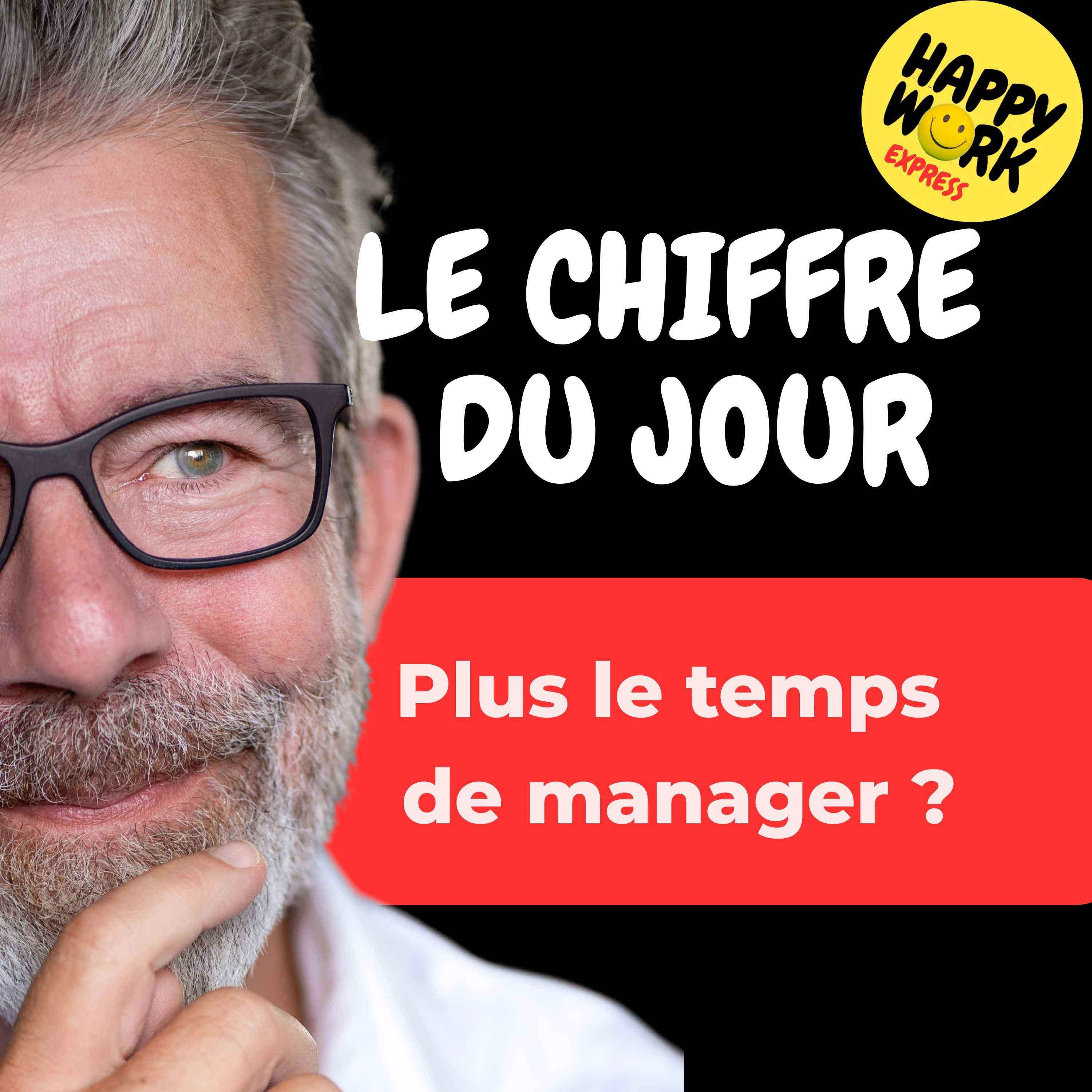 Combien de managers disent manquer de temps pour manager leurs équipes