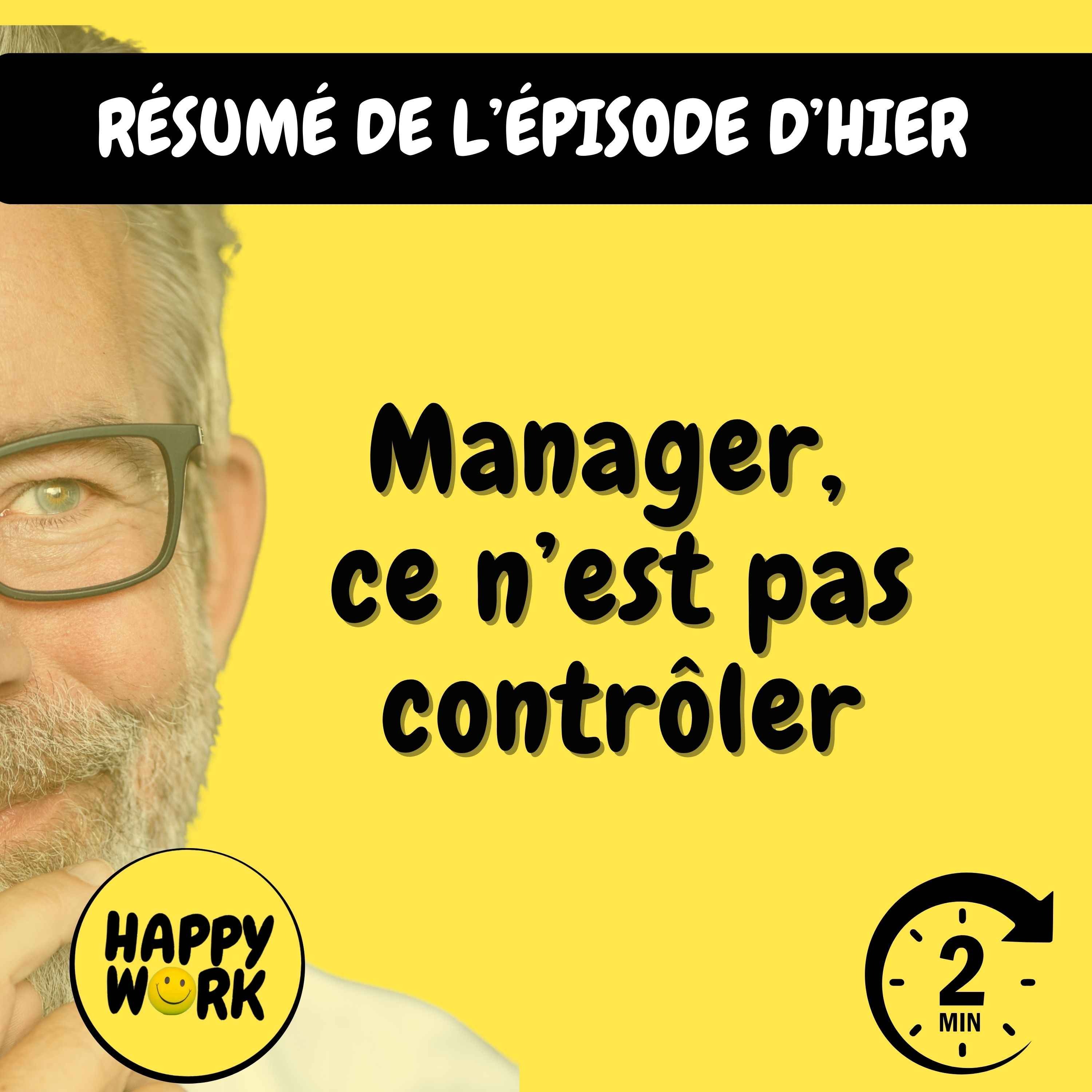 Résumé — Manager, ce n’est pas contrôler