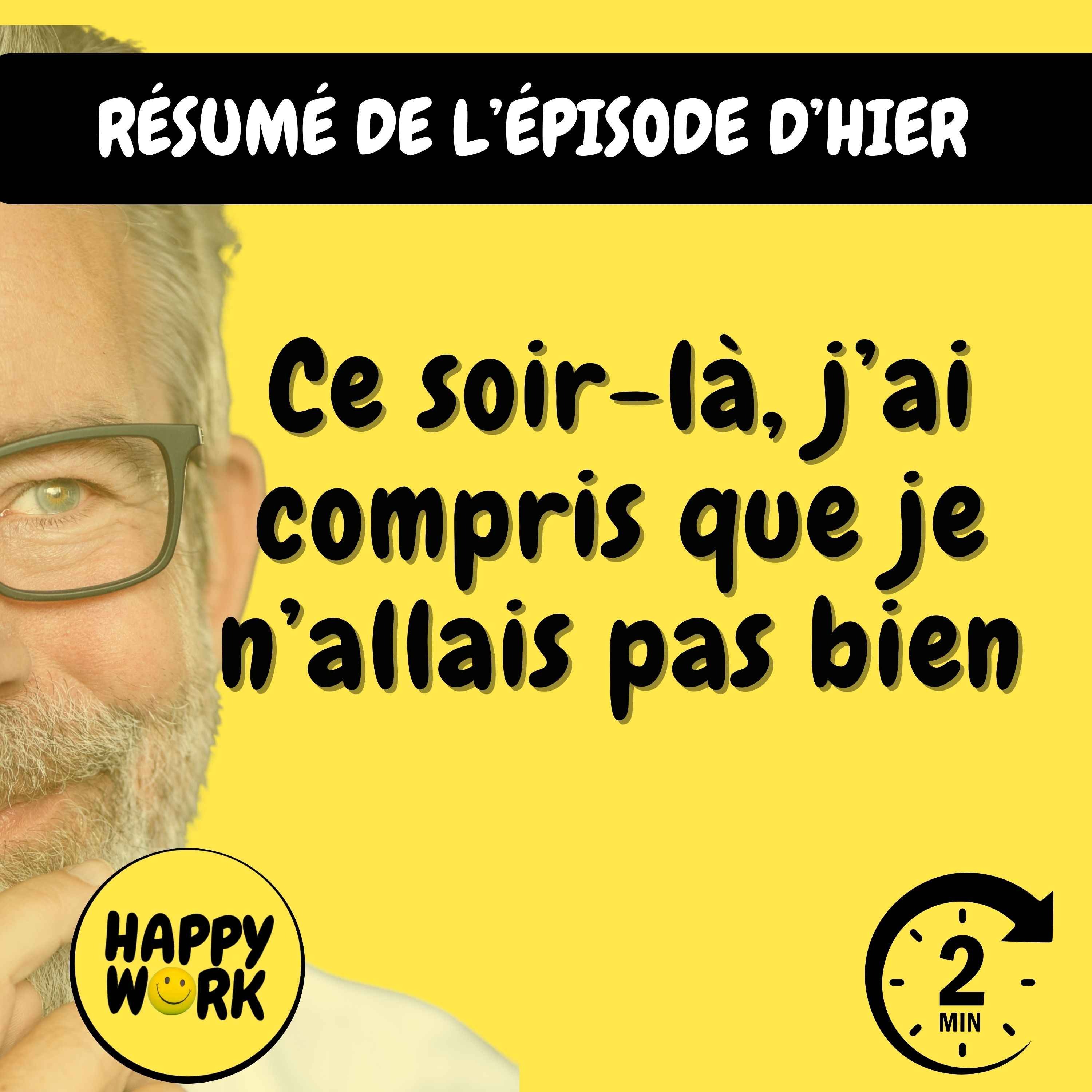 Résumé — Ce soir-là, j’ai compris que je n’allais pas bien