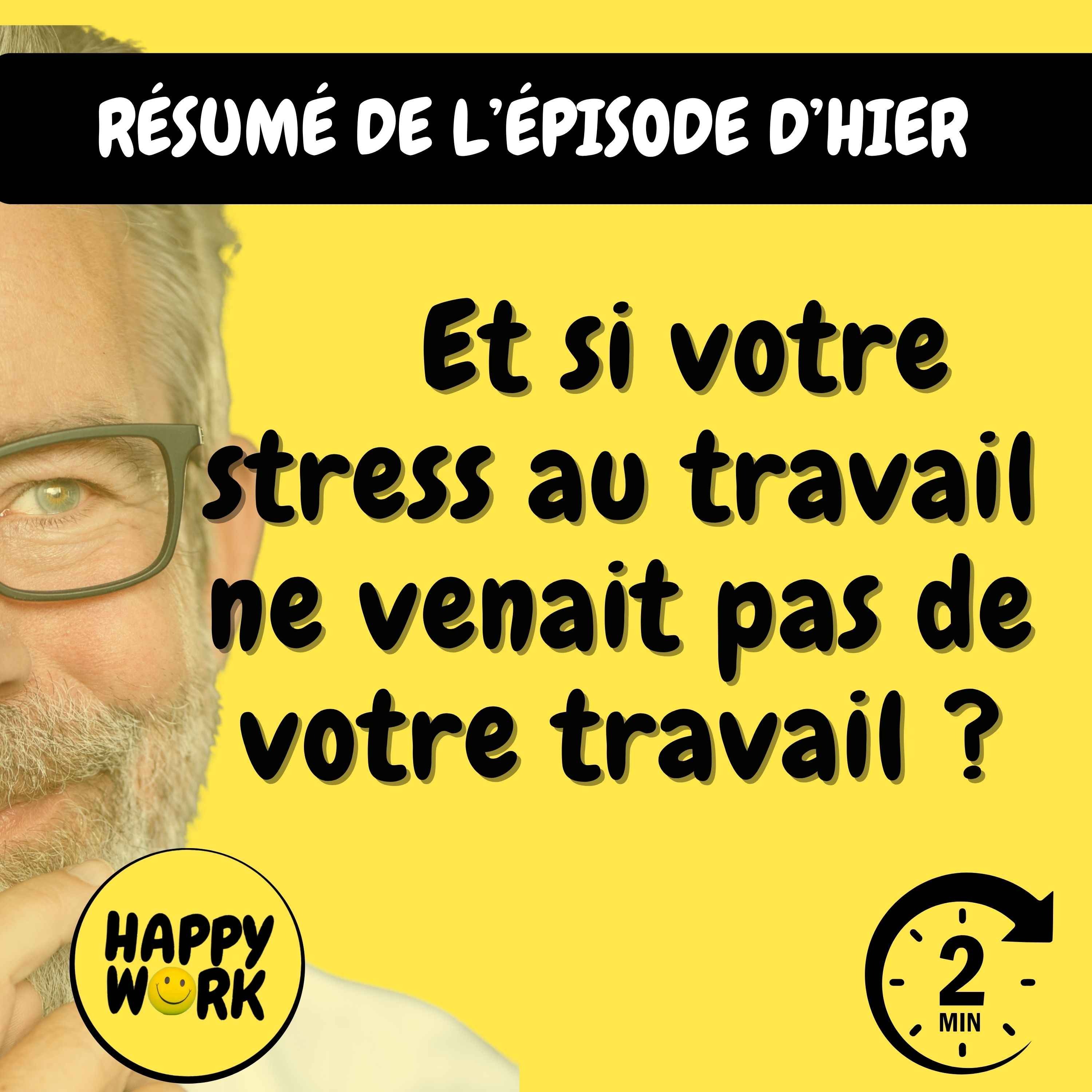 Résumé  — Et si votre stress au travail ne venait pas de votre travail ?
