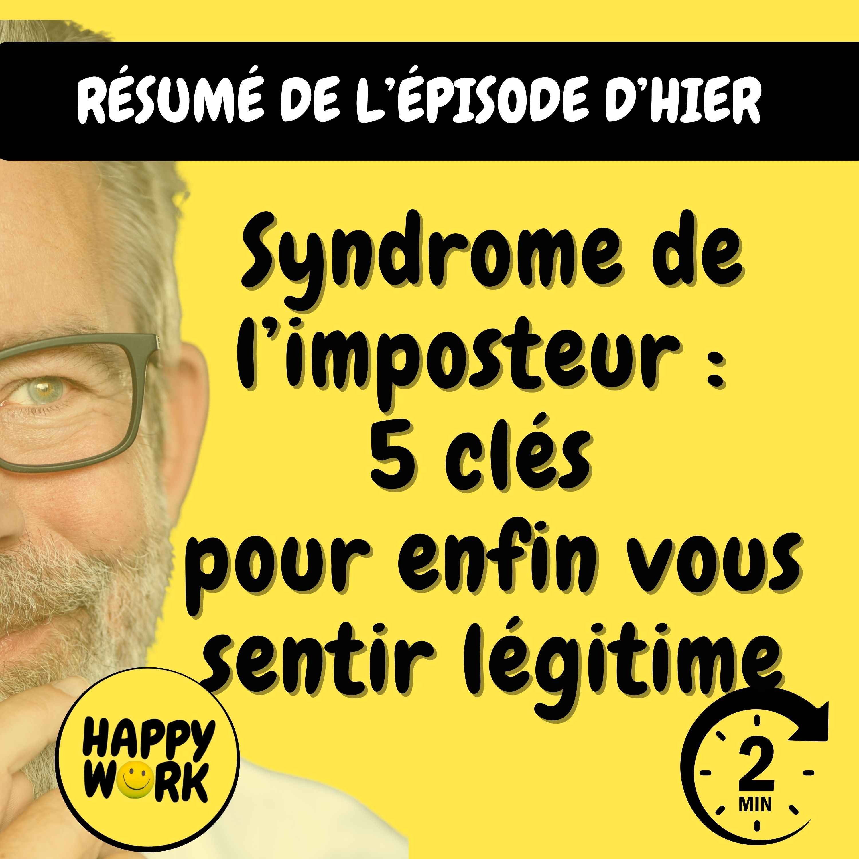 Résumé — Syndrome de l’imposteur : 5 clés pour enfin vous sentir légitime
