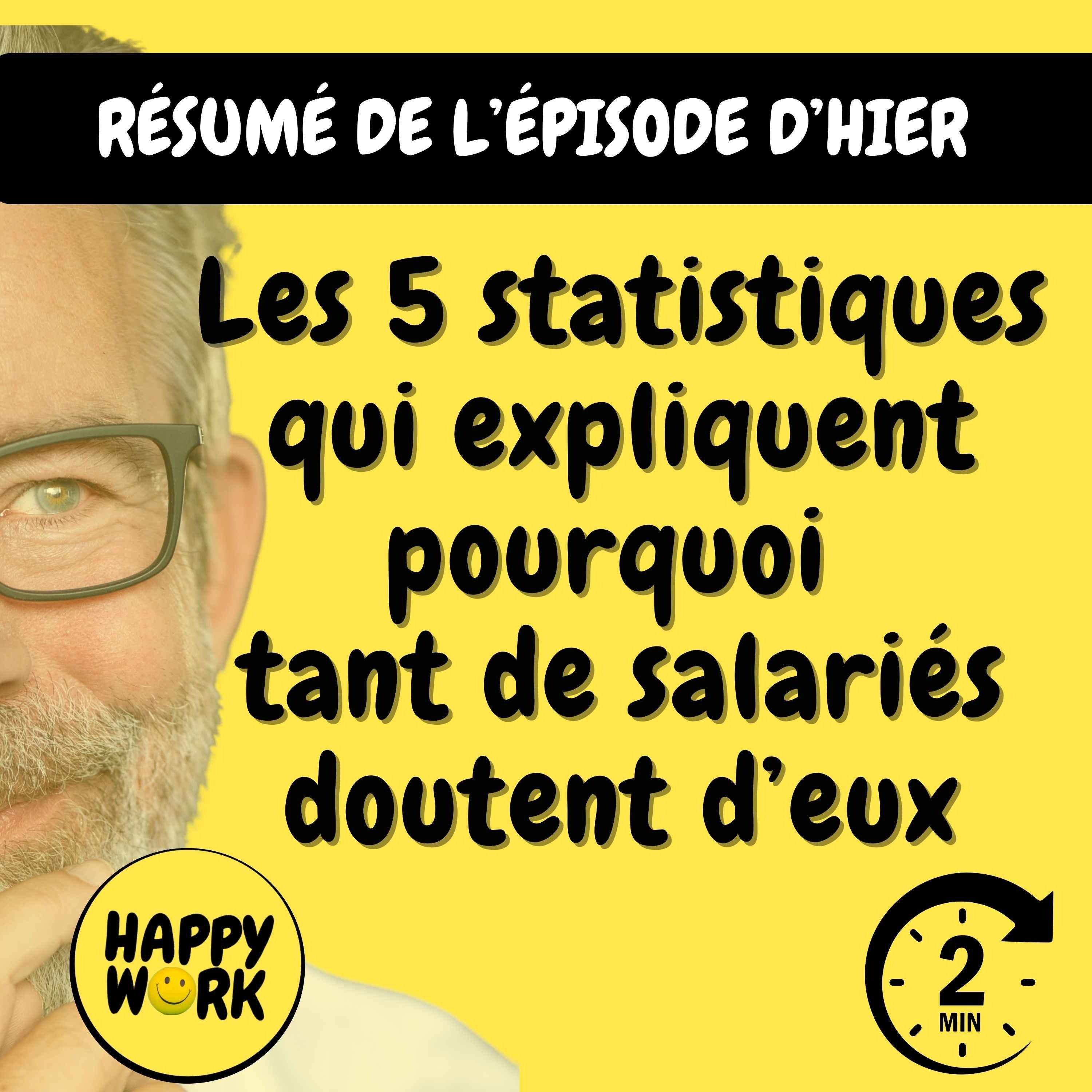 Résumé — Les 5 statistiques qui expliquent pourquoi tant de salariés doutent d’eux