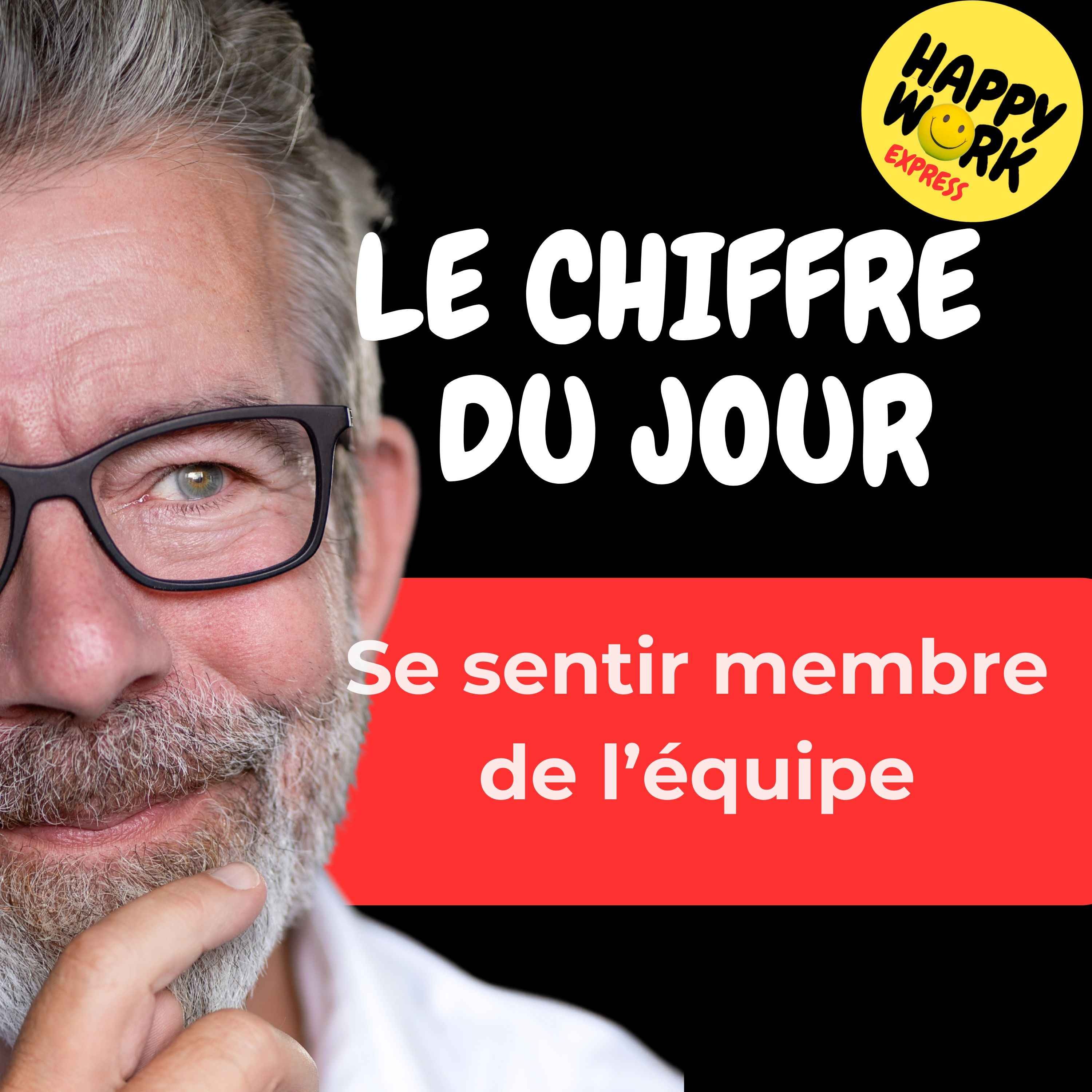 Combien de salariés disent que le sentiment d’appartenance à une équipe est important pour leur bien-être