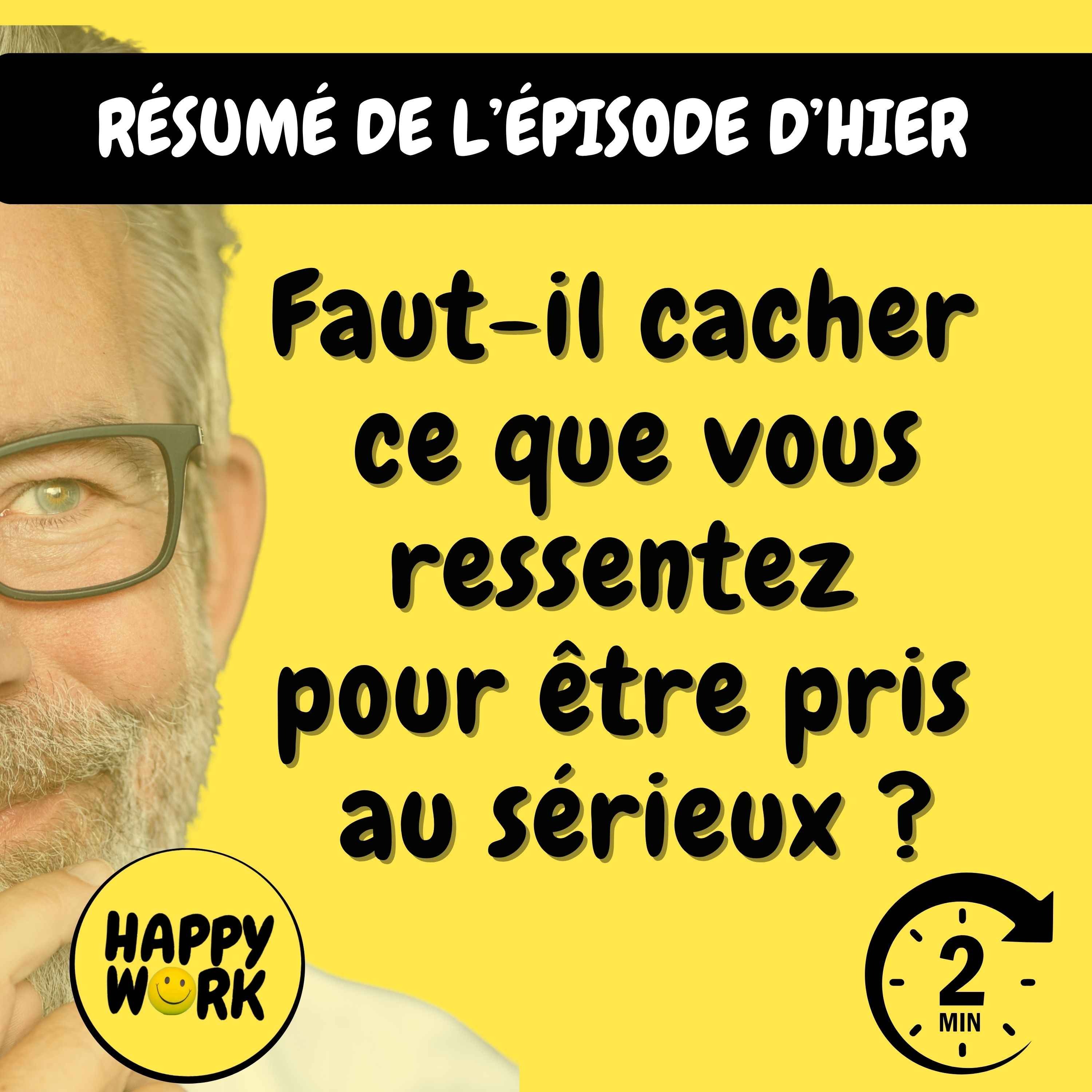 Résumé — Faut-il cacher ce que vous ressentez pour être pris au sérieux ?
