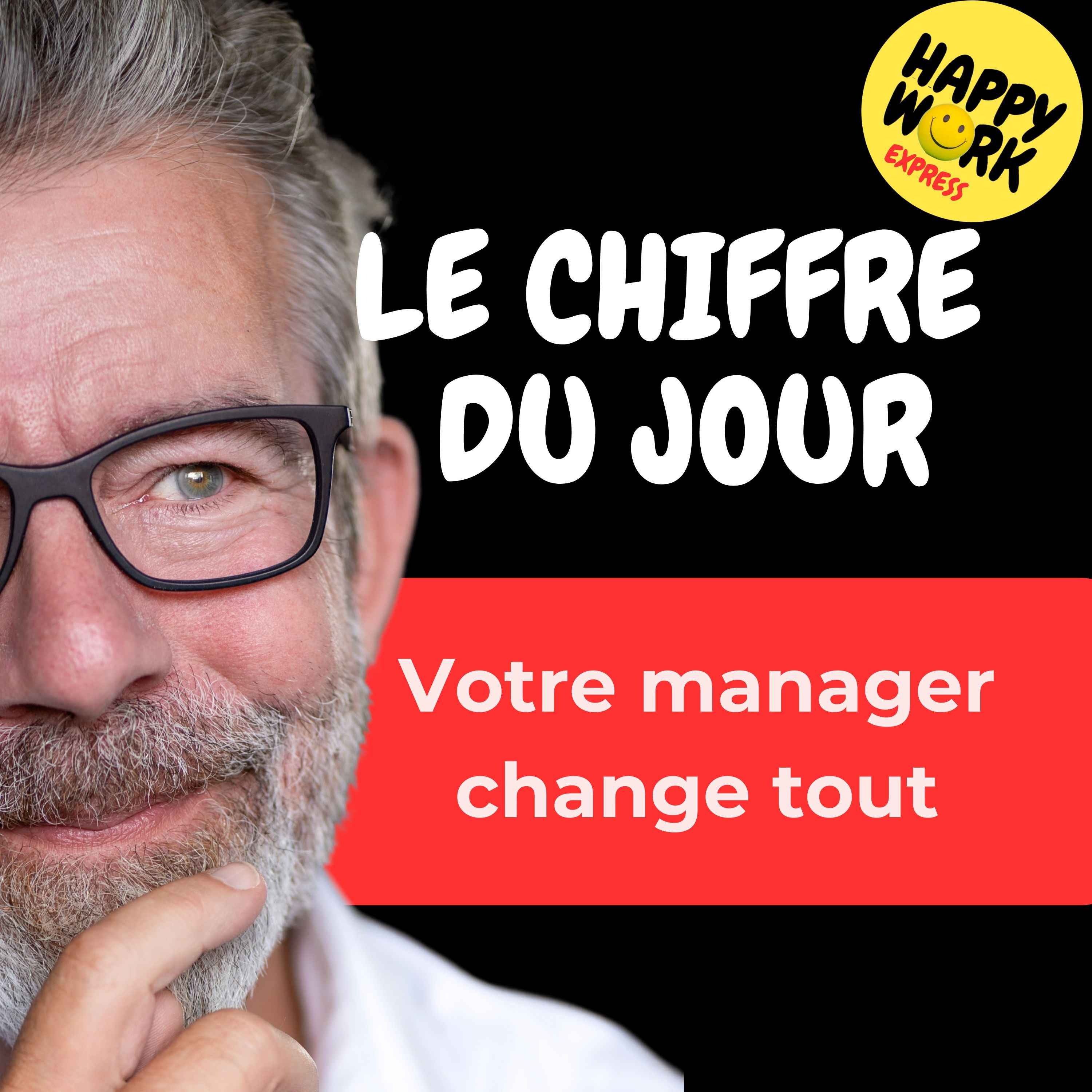 Combien de salariés affirment que la qualité de leur manager a un impact direct sur leur satisfaction au travail