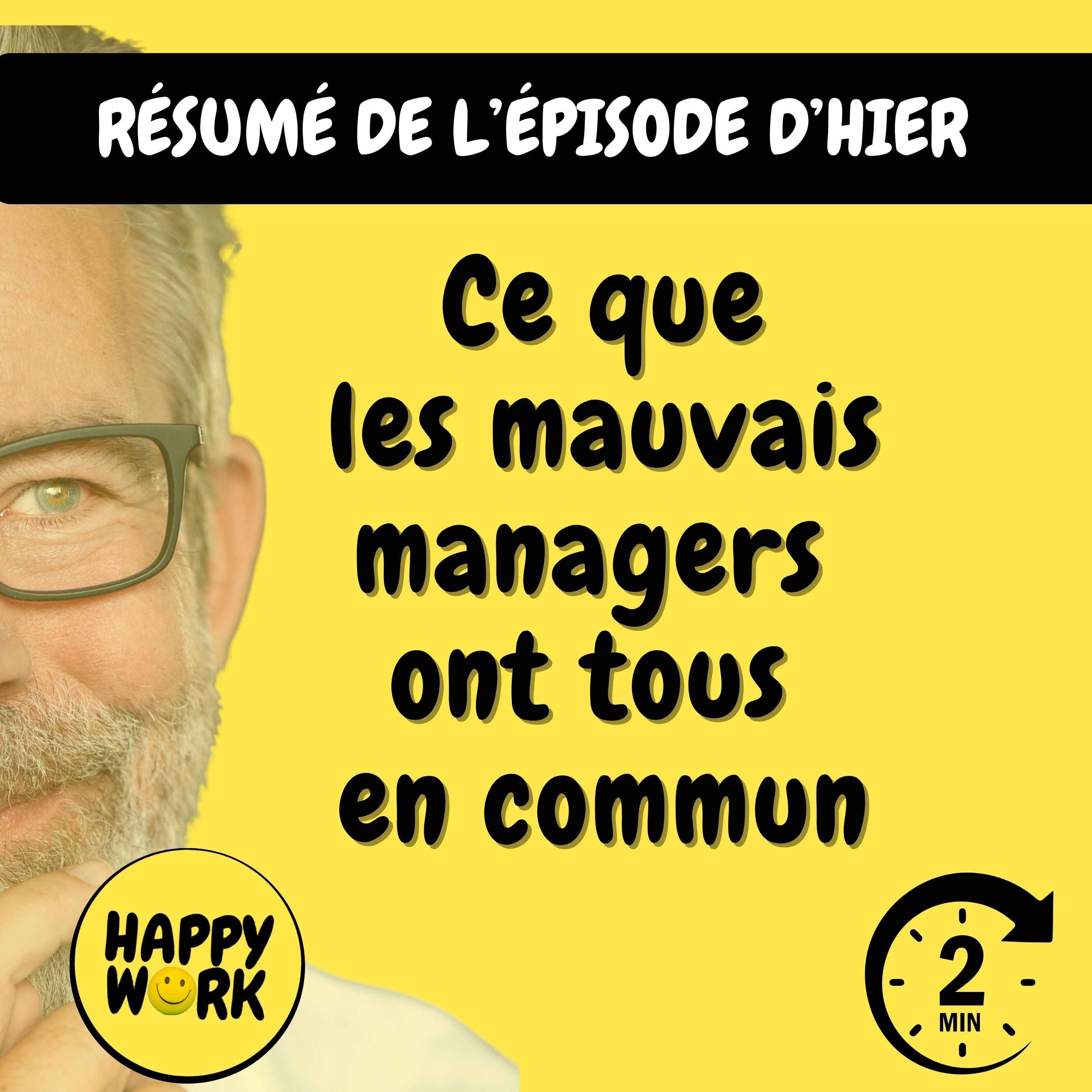 Résumé — Ce que les mauvais managers ont tous en commun