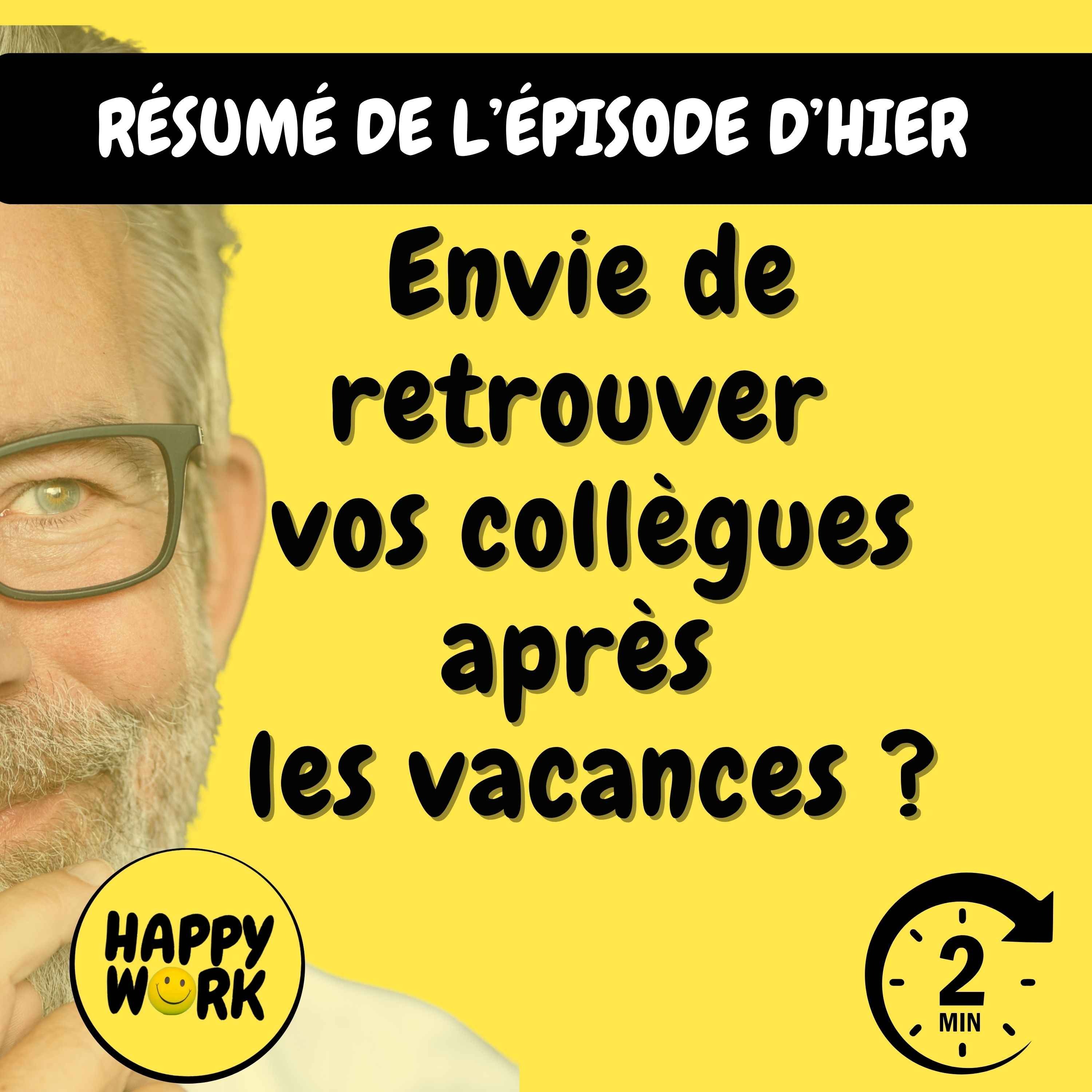 Résumé — Ces entreprises où les gens reviennent de vacances avec l'envie de retrouver leurs collègues