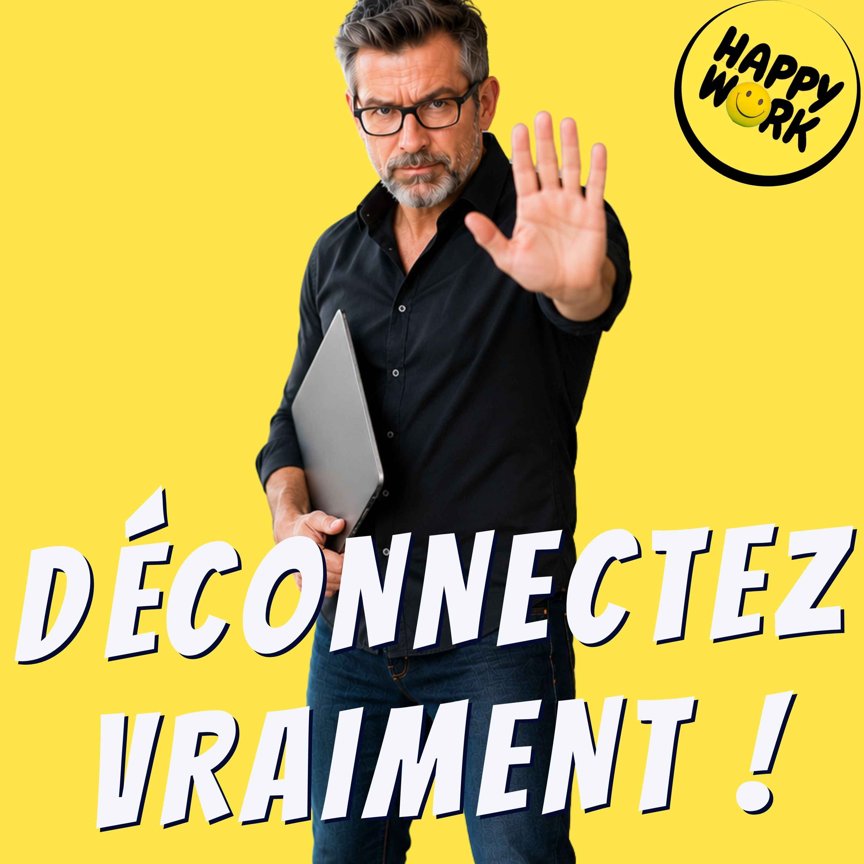 Happy Work - Management & bien-être au travail - Le droit à la déconnexion : 5 étapes pour arrêter de travailler après 18h30