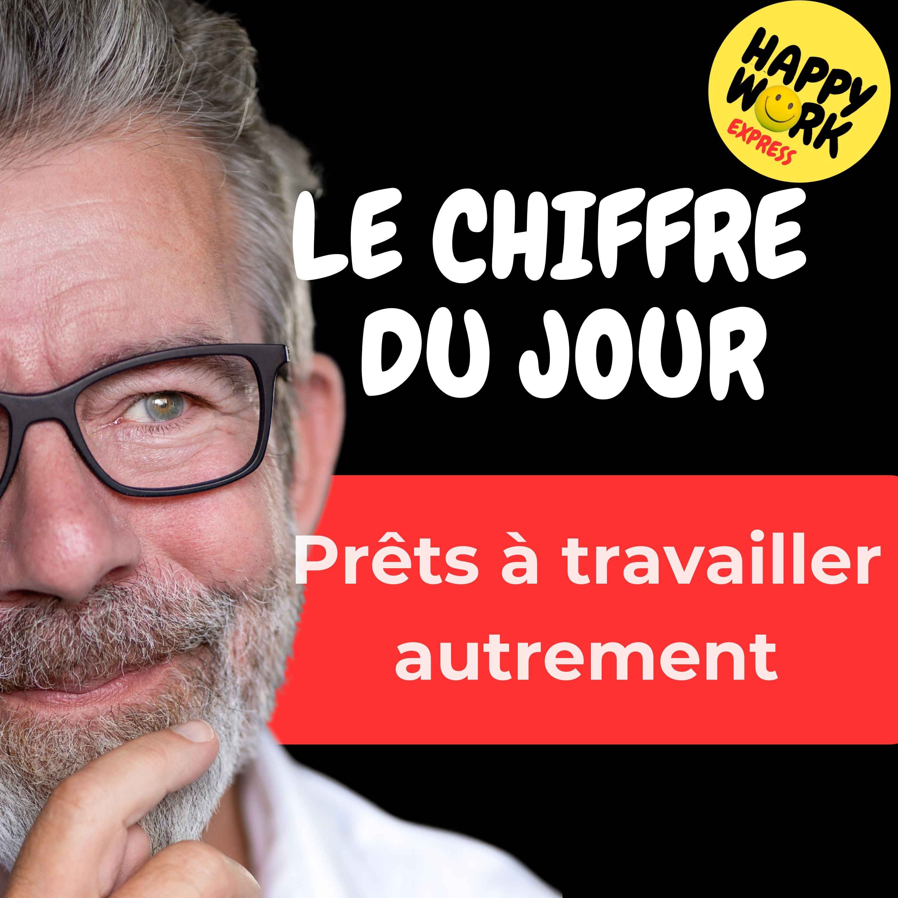 Happy Work - Management & bien-être au travail - Combien de salariés se disent prêts à s’adapter à de nouvelles façons de travailler episode artwork