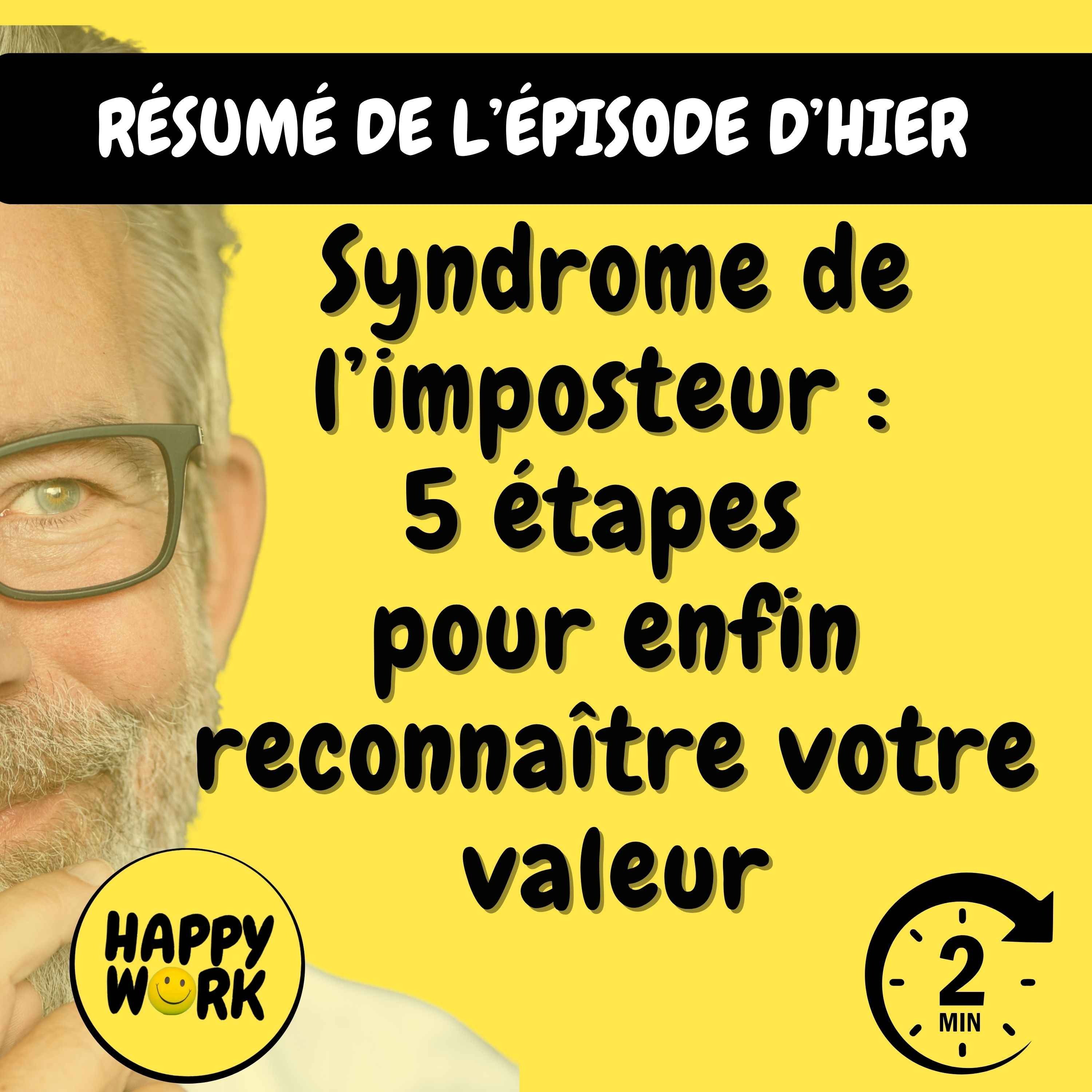 Résumé — Syndrome de l’imposteur : 5 étapes pour enfin reconnaître votre valeur