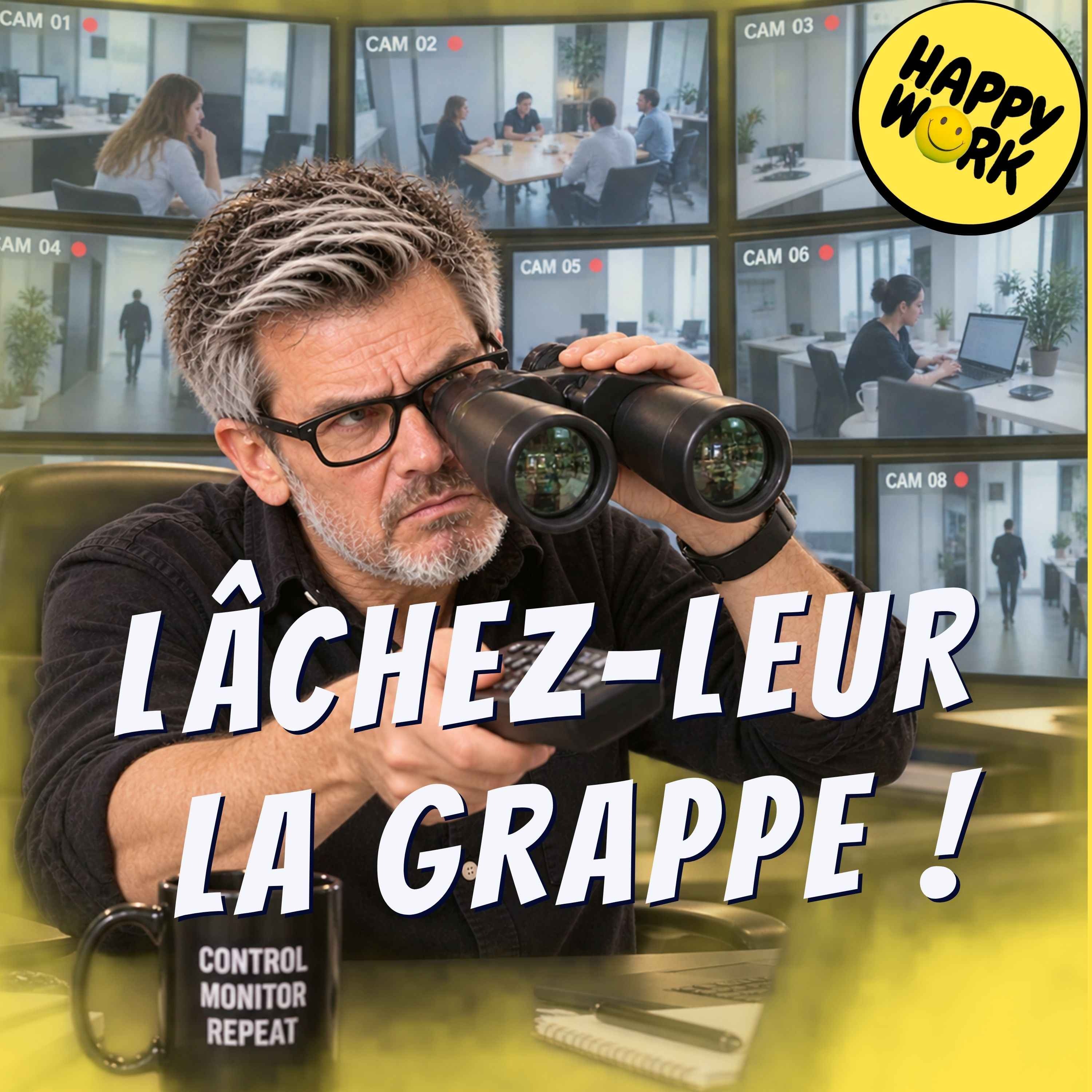 Happy Work - Management & bien-être au travail - Lâcher prise en management : comment arrêter de tout contrôler episode artwork