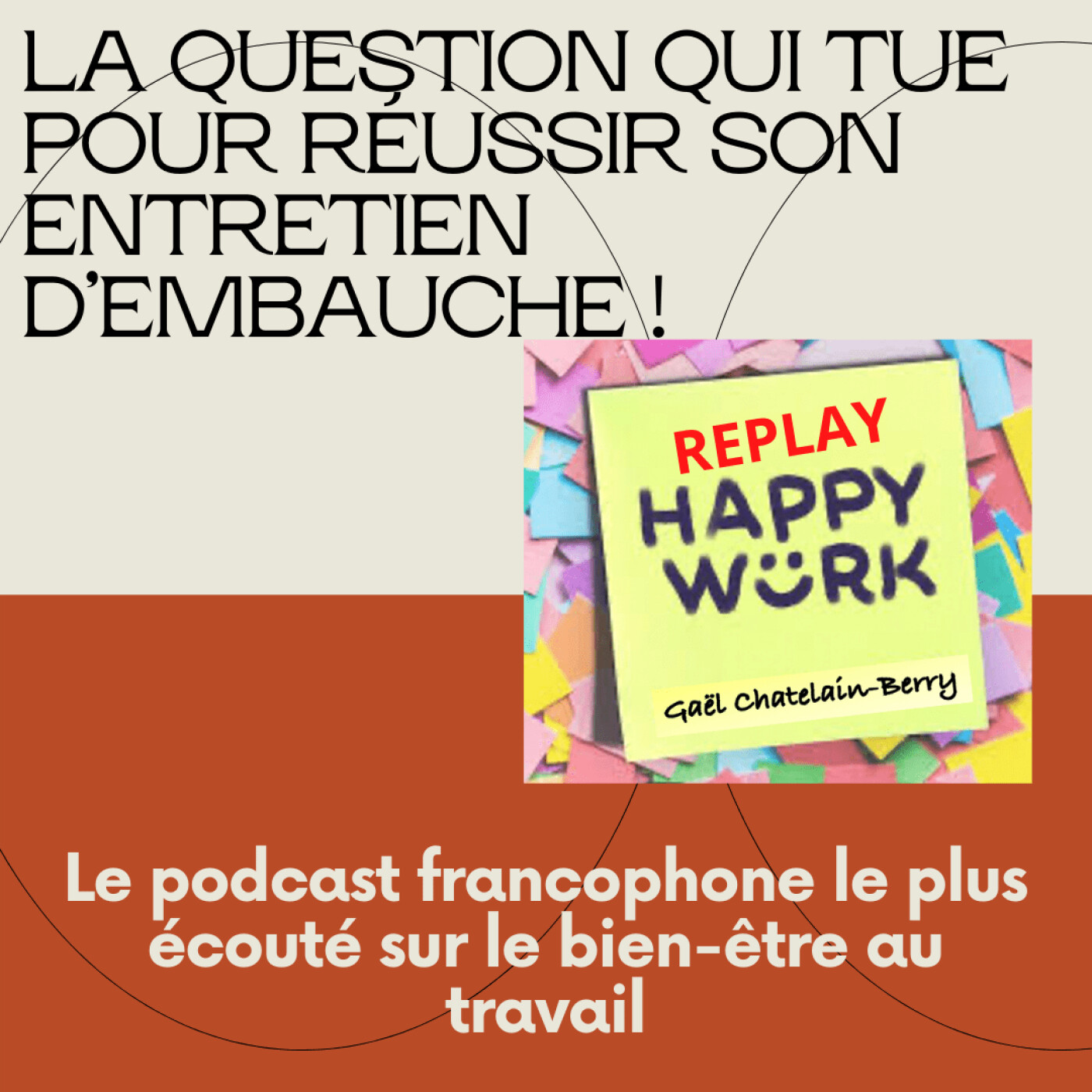 #336- REPLAY- LA question qui tue pour réussir son entretien d’embauche !