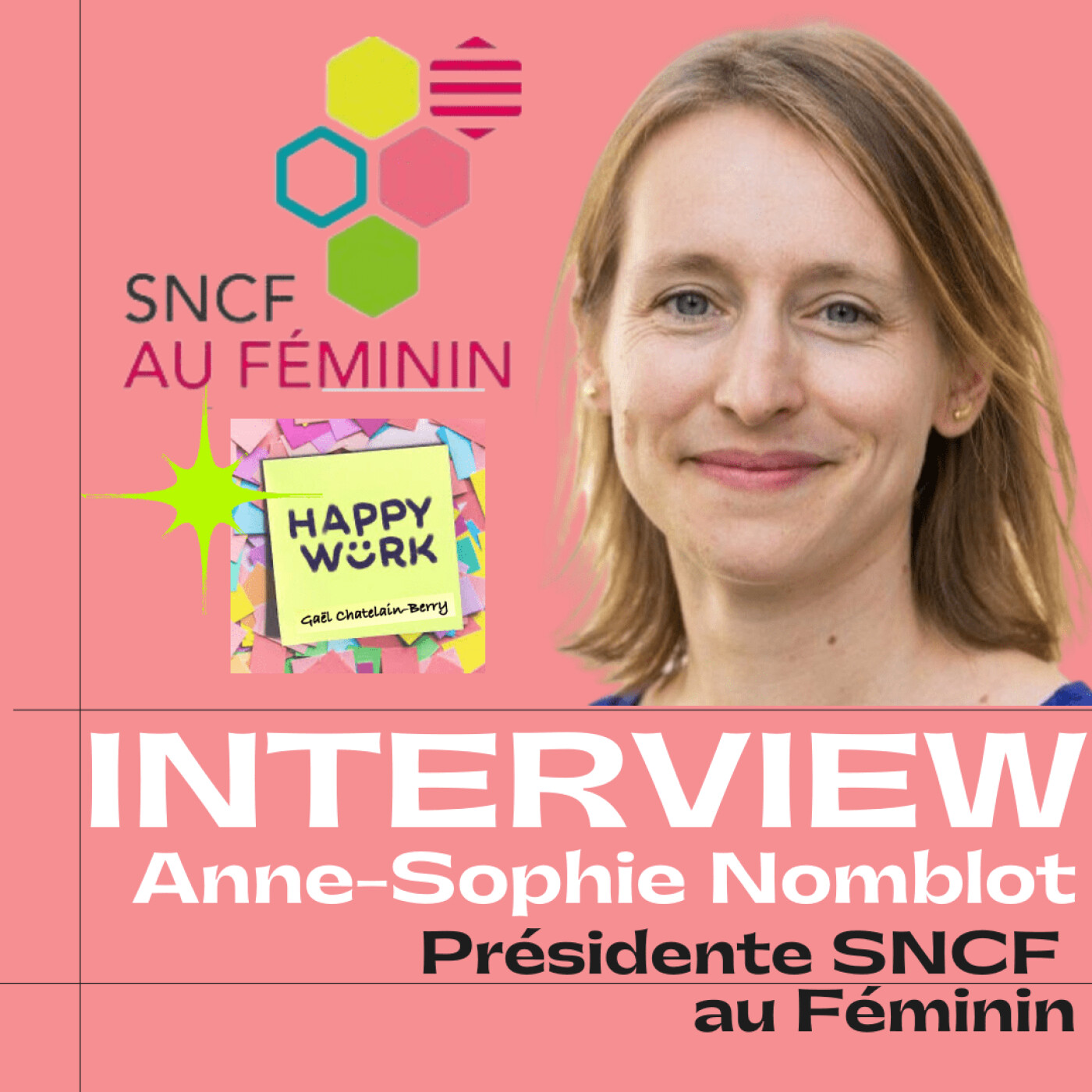 #234 INTERVIEW -  Anne-Sophie Nomblot - Présidente du réseau SNCF au Féminin chez SNCF