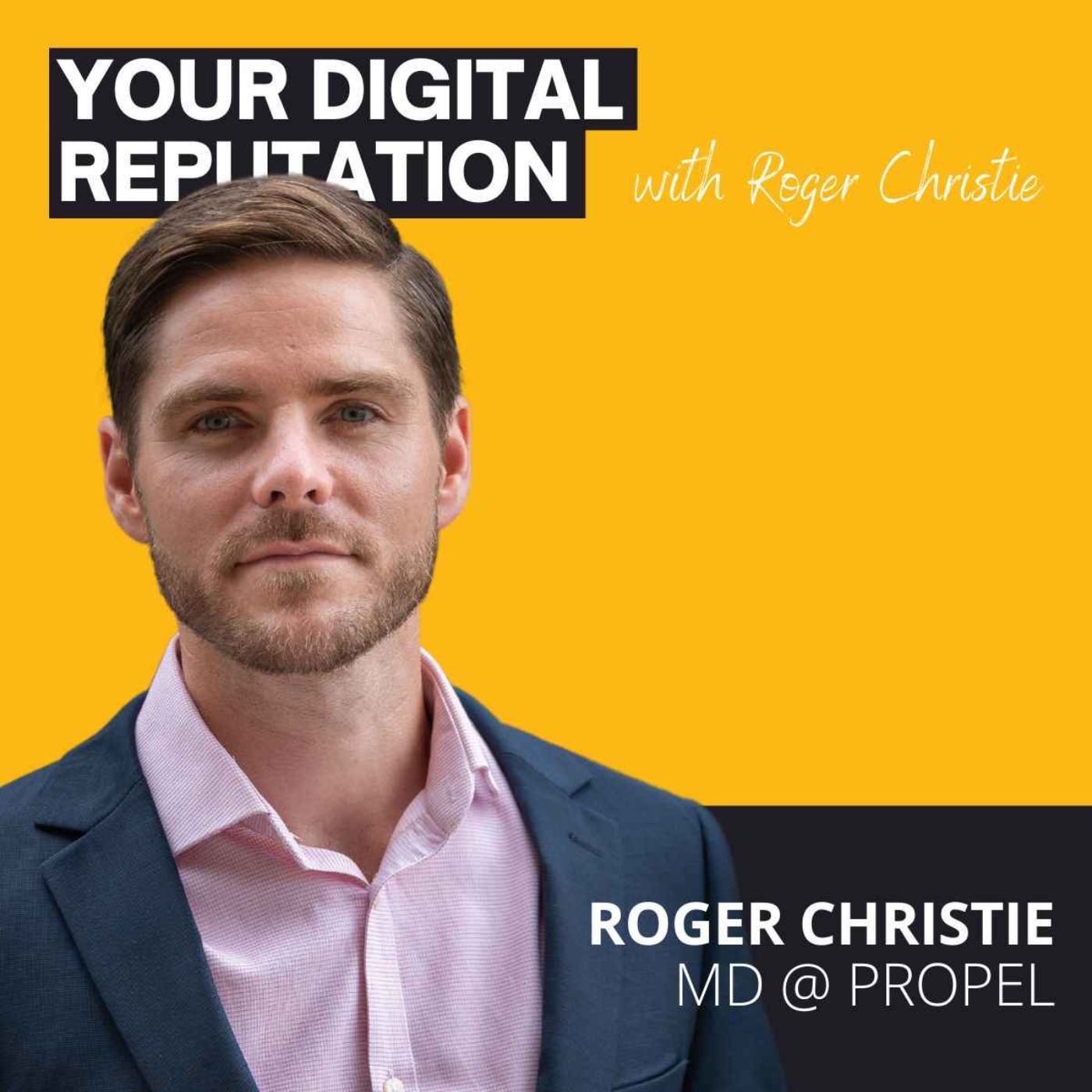 cover art for 41. Roger Christie, Propel | 2023 Digital Reputation Report Analysis