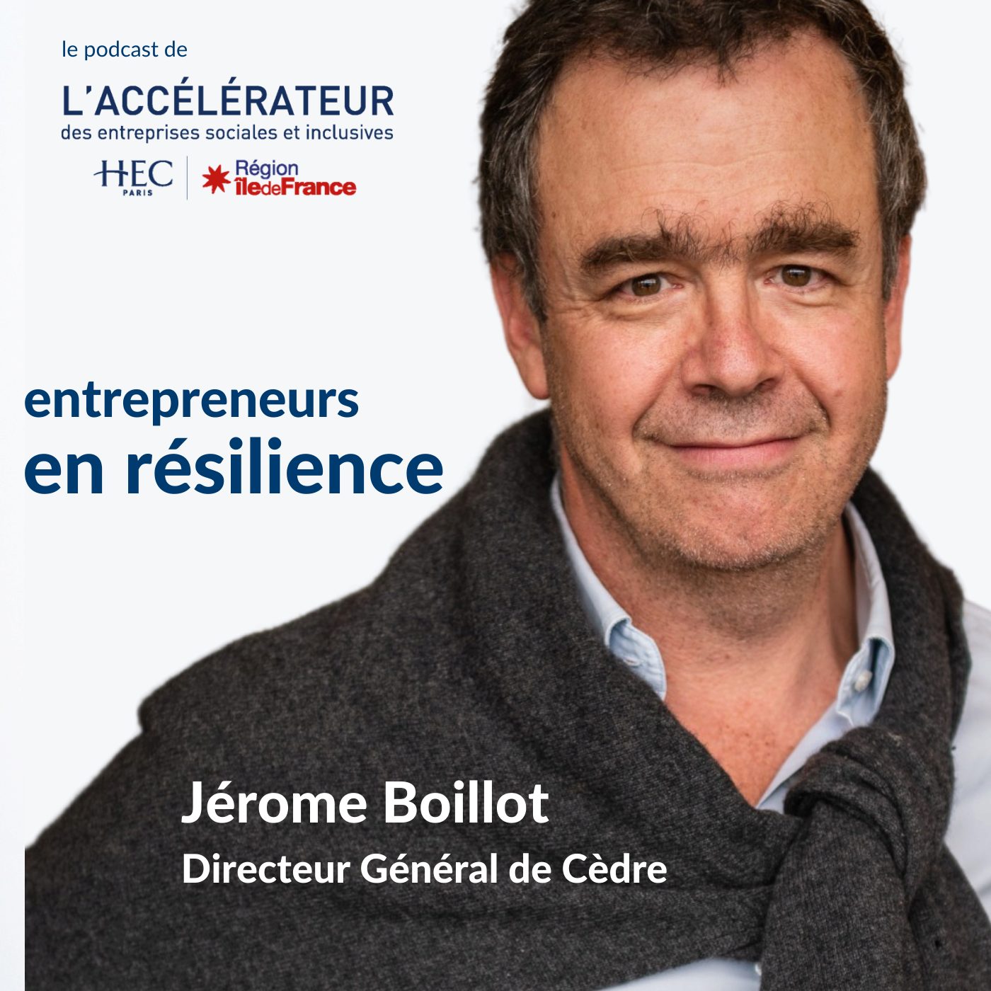 Jérome Boillot, dirigeant de Cèdre