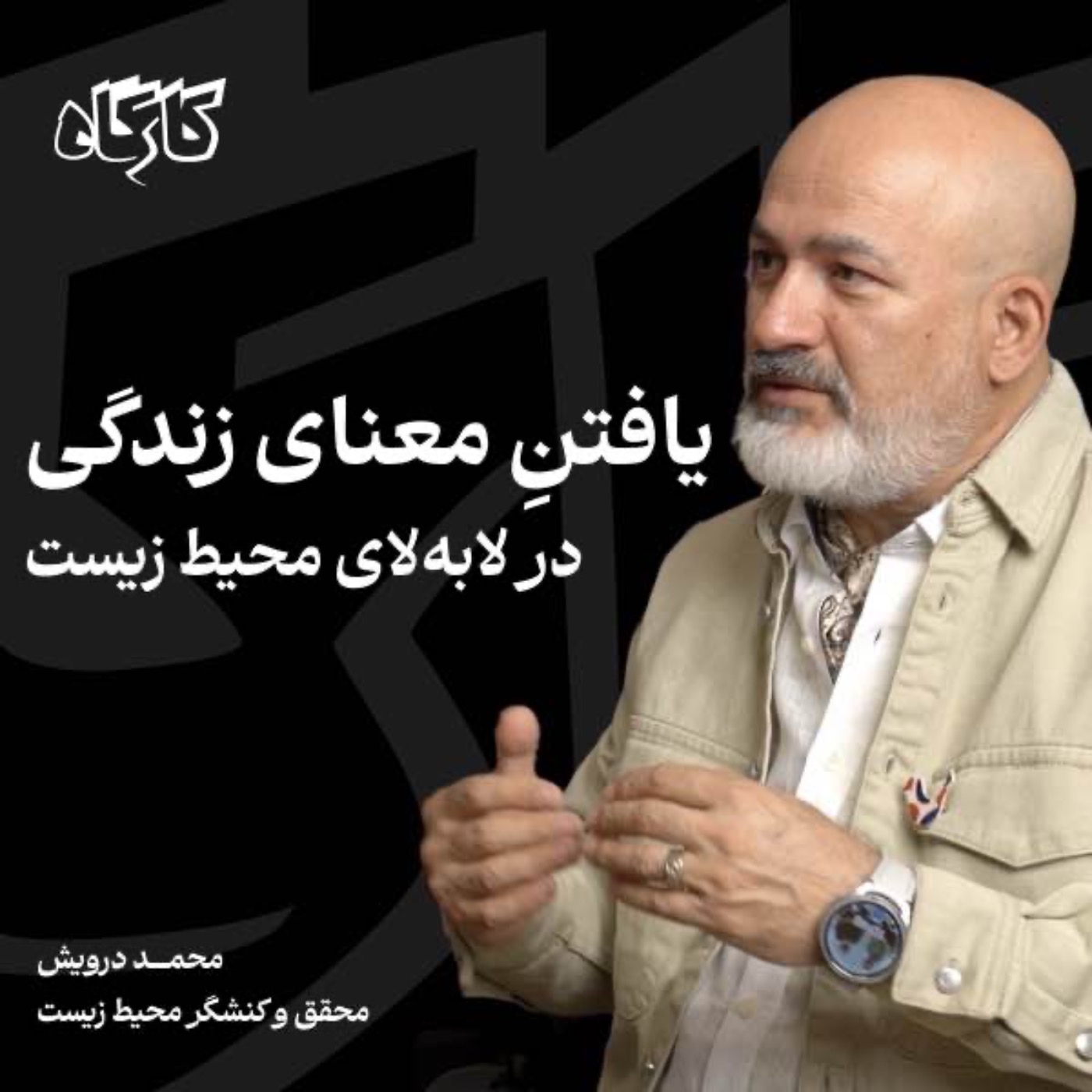 محمد درویش | محقق و کنشگر محیط زیست | یافتنِ معنای زندگی در لابهلای محیط زیست