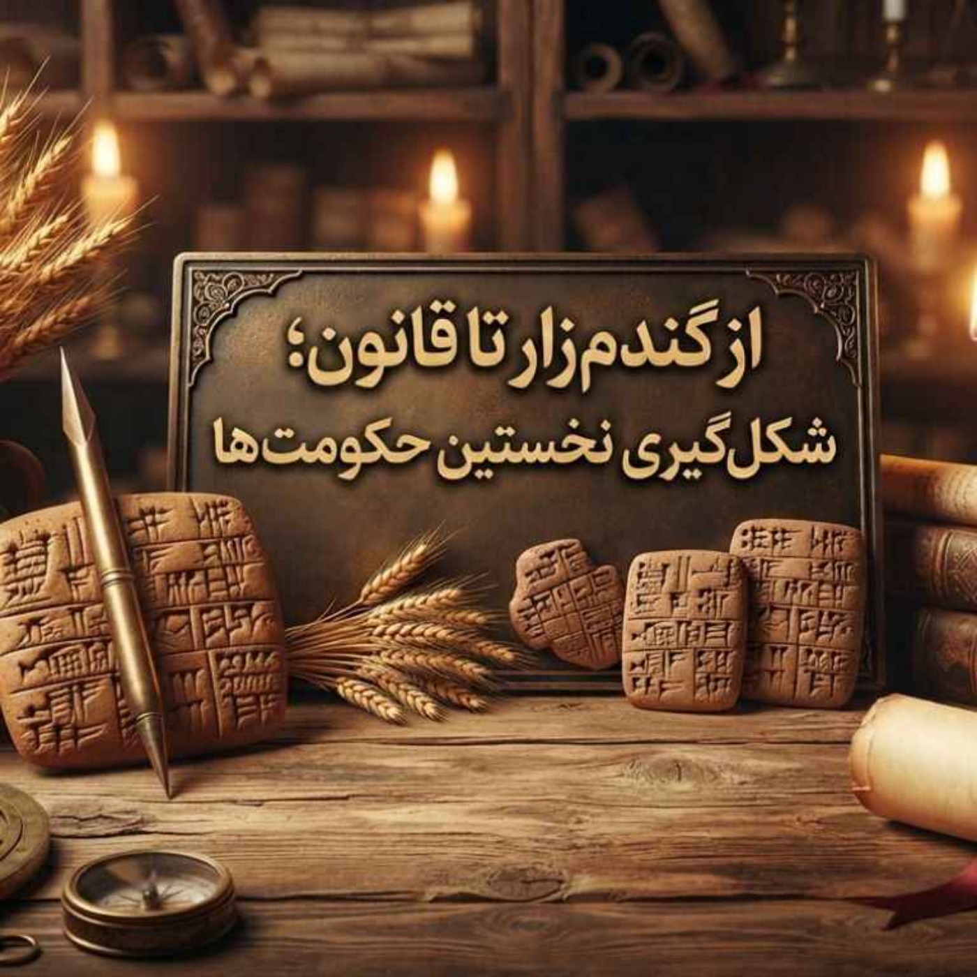 لایو 30 مرداد 1405: چرا انسانها مجبور شدند حکومت تشکیل بدند؟