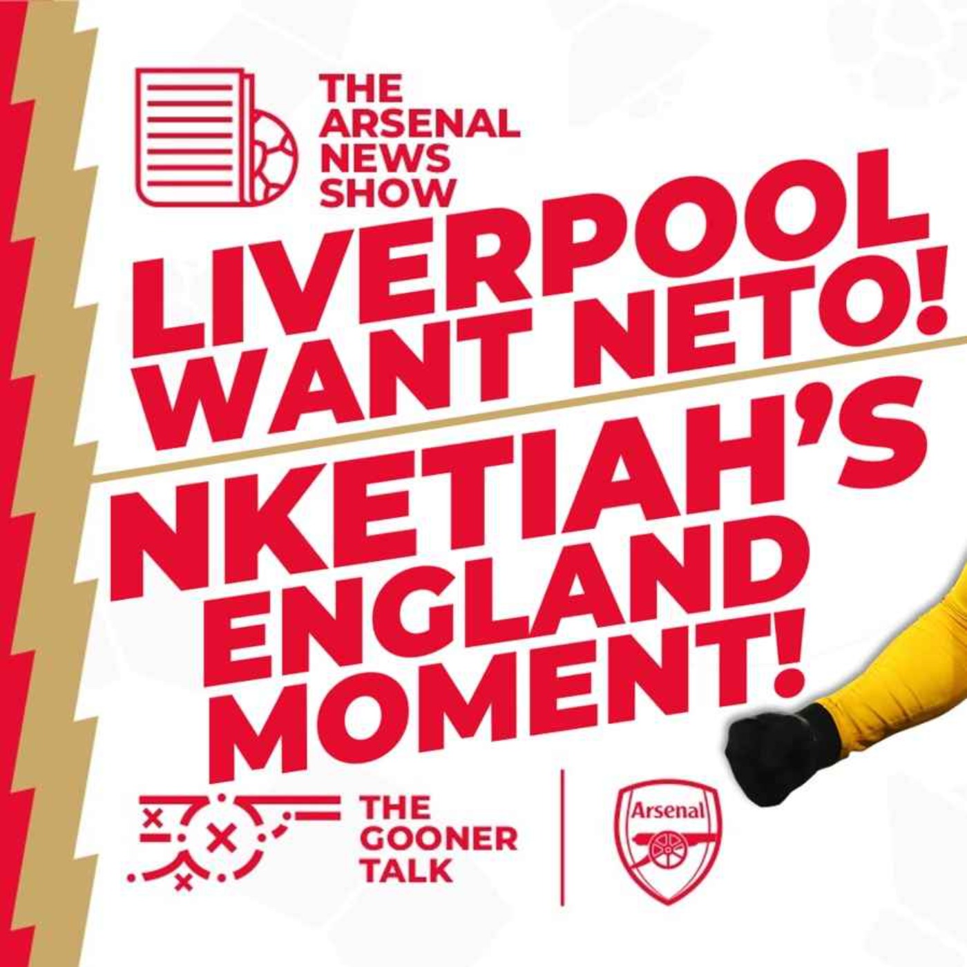 The Arsenal News Show EP358: Liverpool Join Neto Race, Nketiah's England Moment & More!