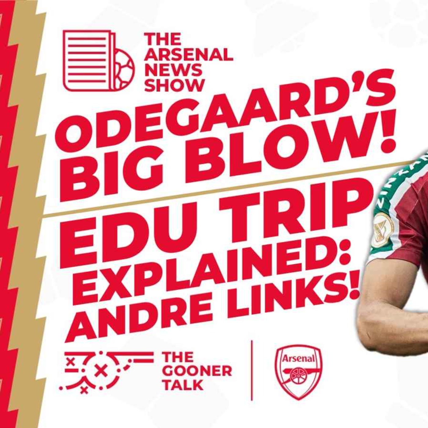 The Arsenal News Show EP360: Odegaard Blow, Andre Links, Russo & Mead Magic & More!
