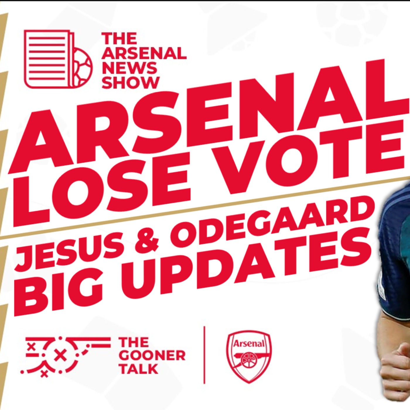 The Arsenal News Show EP387: Jesus & Odegaard Return! Gunners Lose Vote & Andre Update