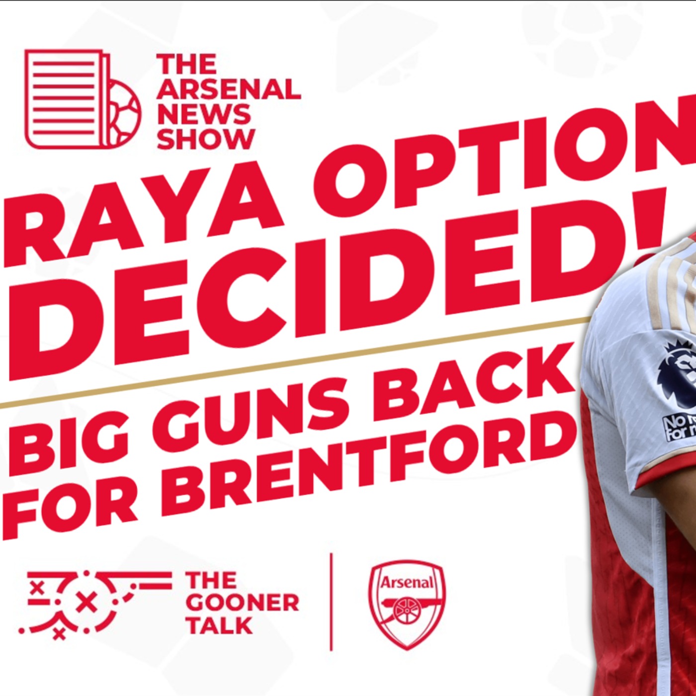 The Arsenal News Show EP389: Raya Deal, Odegaard & Jesus Back, De Zerbi NOT Punished & More!