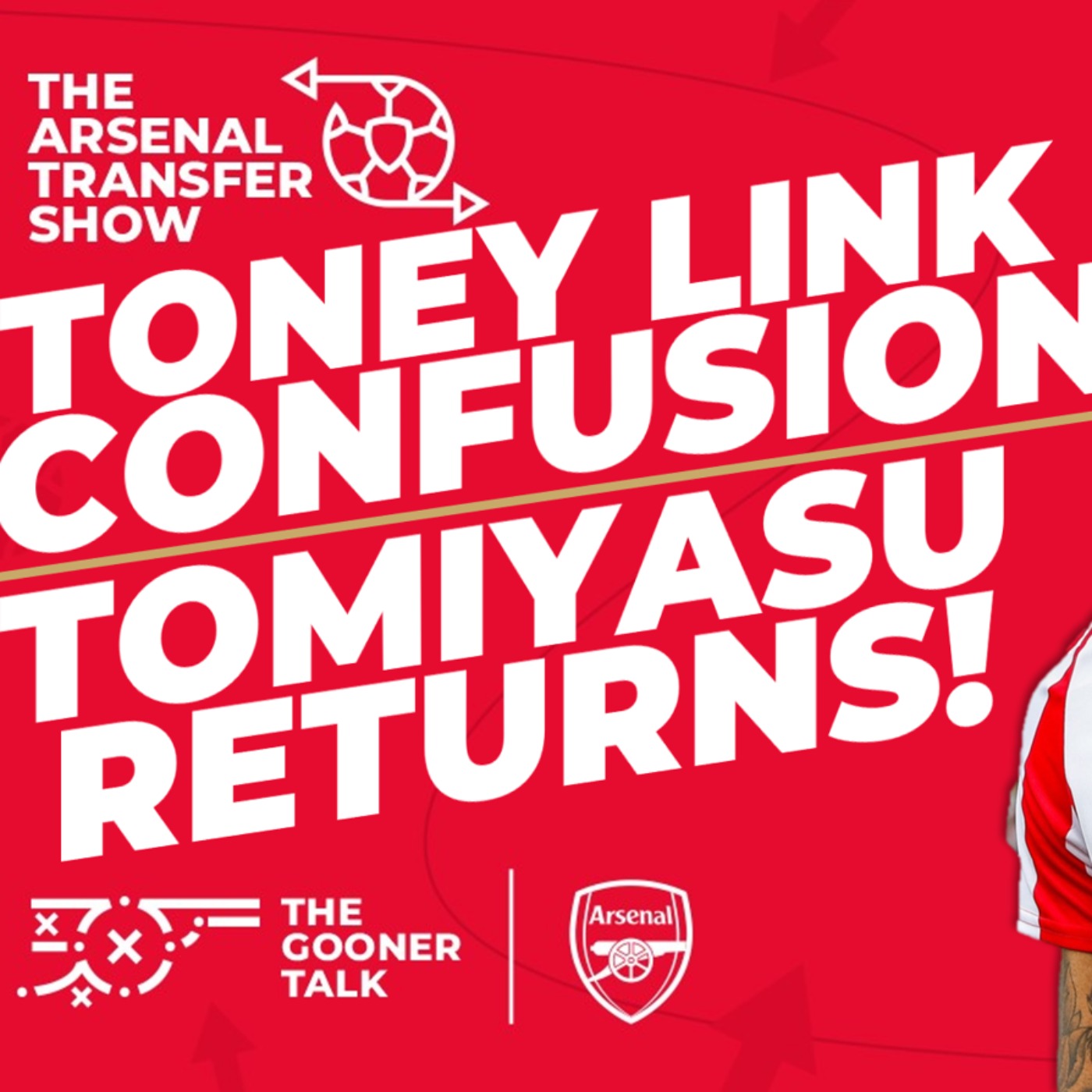 The Arsenal Transfer Show EP403: Takehiro Tomiyasu, Fulham Away, Ivan Toney, Villa Penalty Angst - podcast episode cover