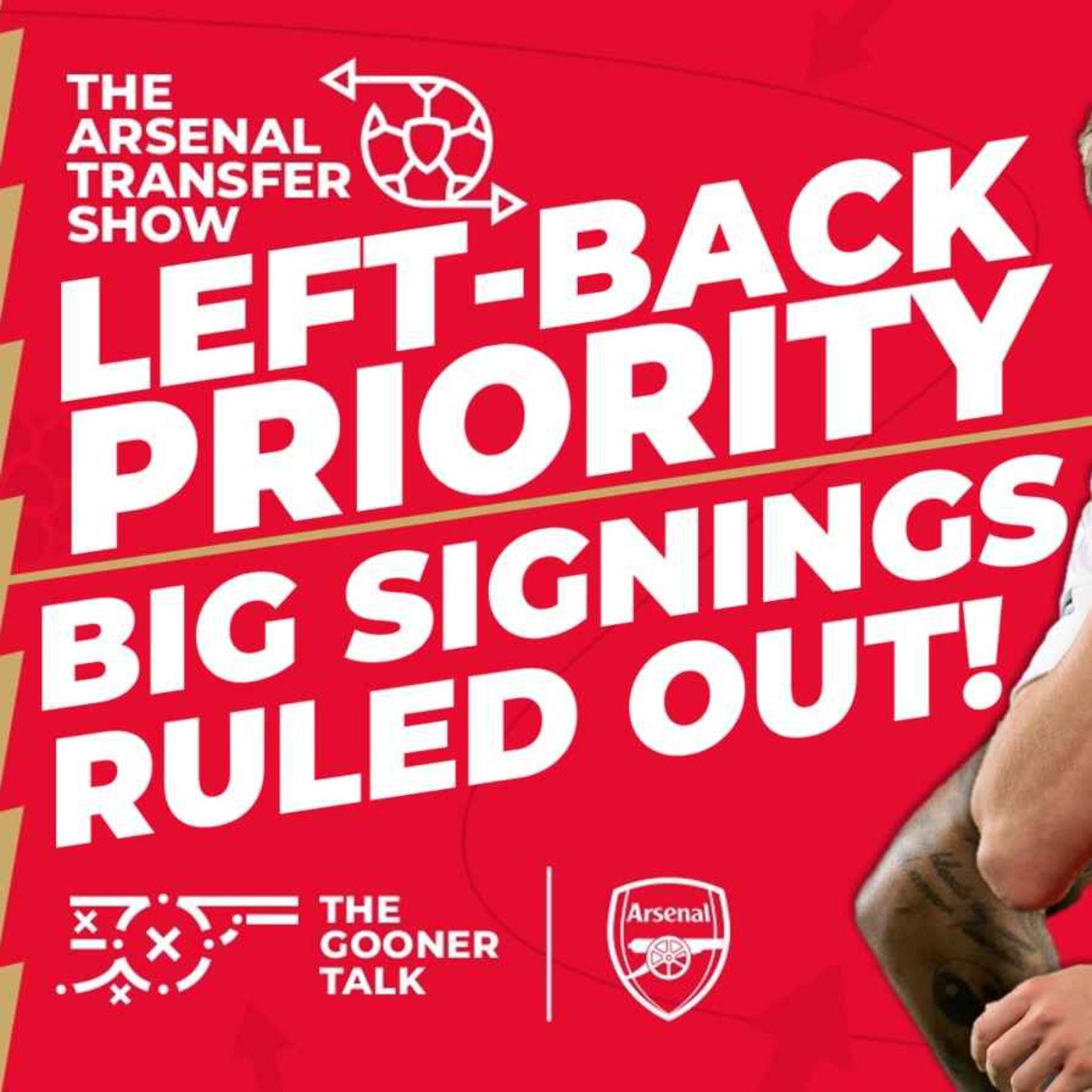 The Arsenal Transfer Show EP406: Left-Back Priority! No Big Signings Rules Out Toney & Zubimendi