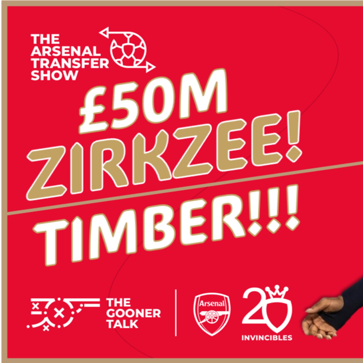 The Arsenal Transfer Show EP413: Joshua Zirkzee, Jurrien Timber Training, Jesus Back & More!