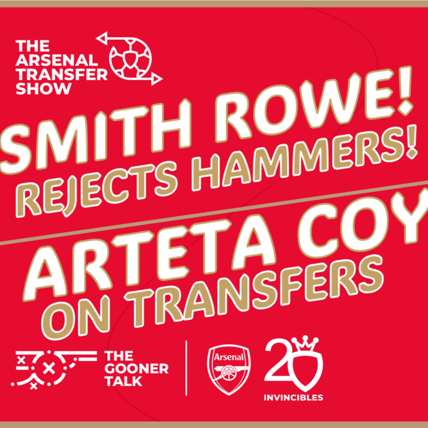 The Arsenal Transfer Show EP421: Emile Smith Rowe, Arteta on Injuries & Crystal Palace