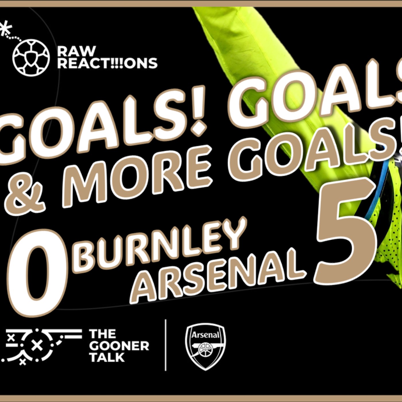 The Performance Of Title Challengers! | Burnley 0-5 Arsenal Match Reaction | Premier League - podcast episode cover